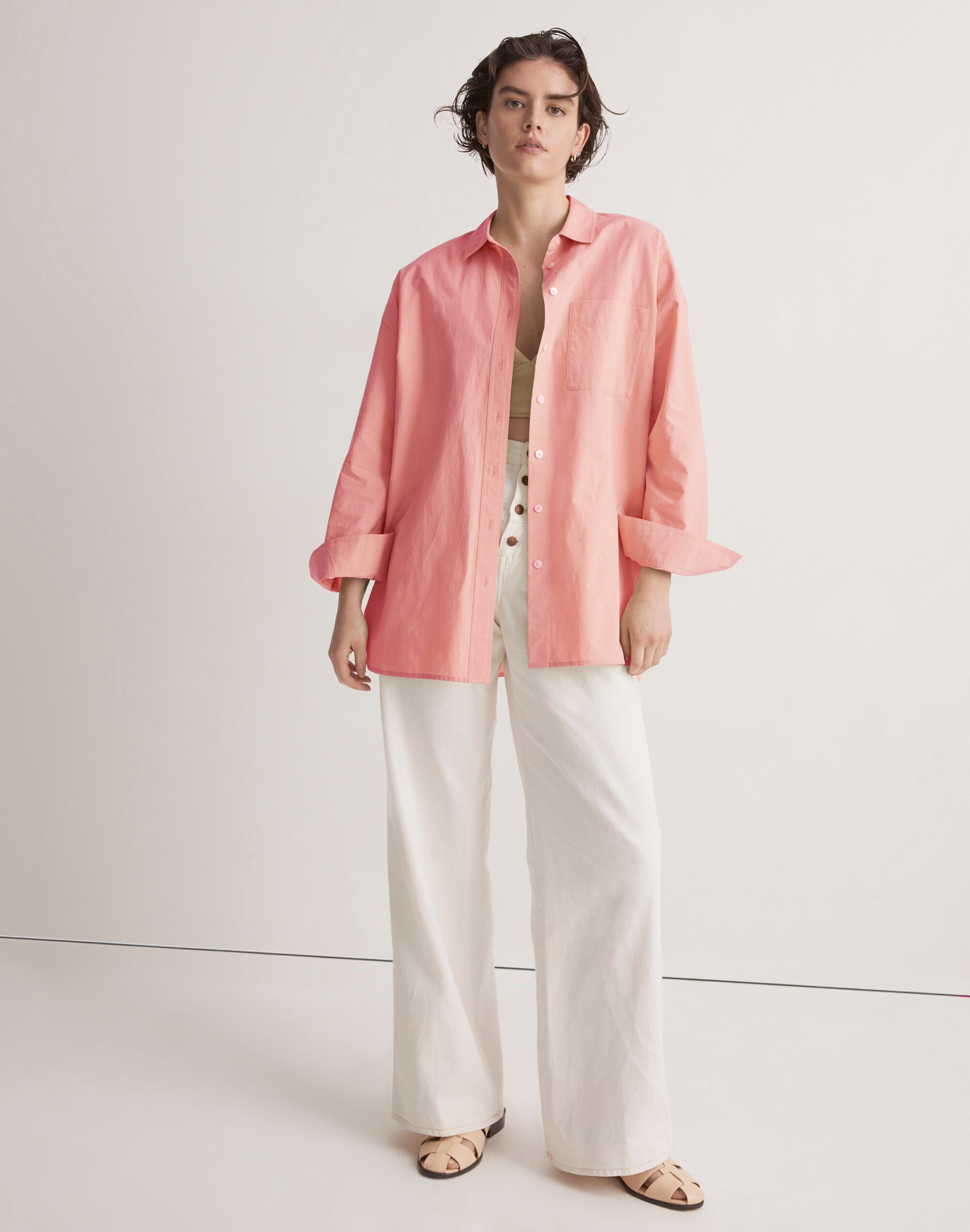 The Signature Poplin Oversized Shirt