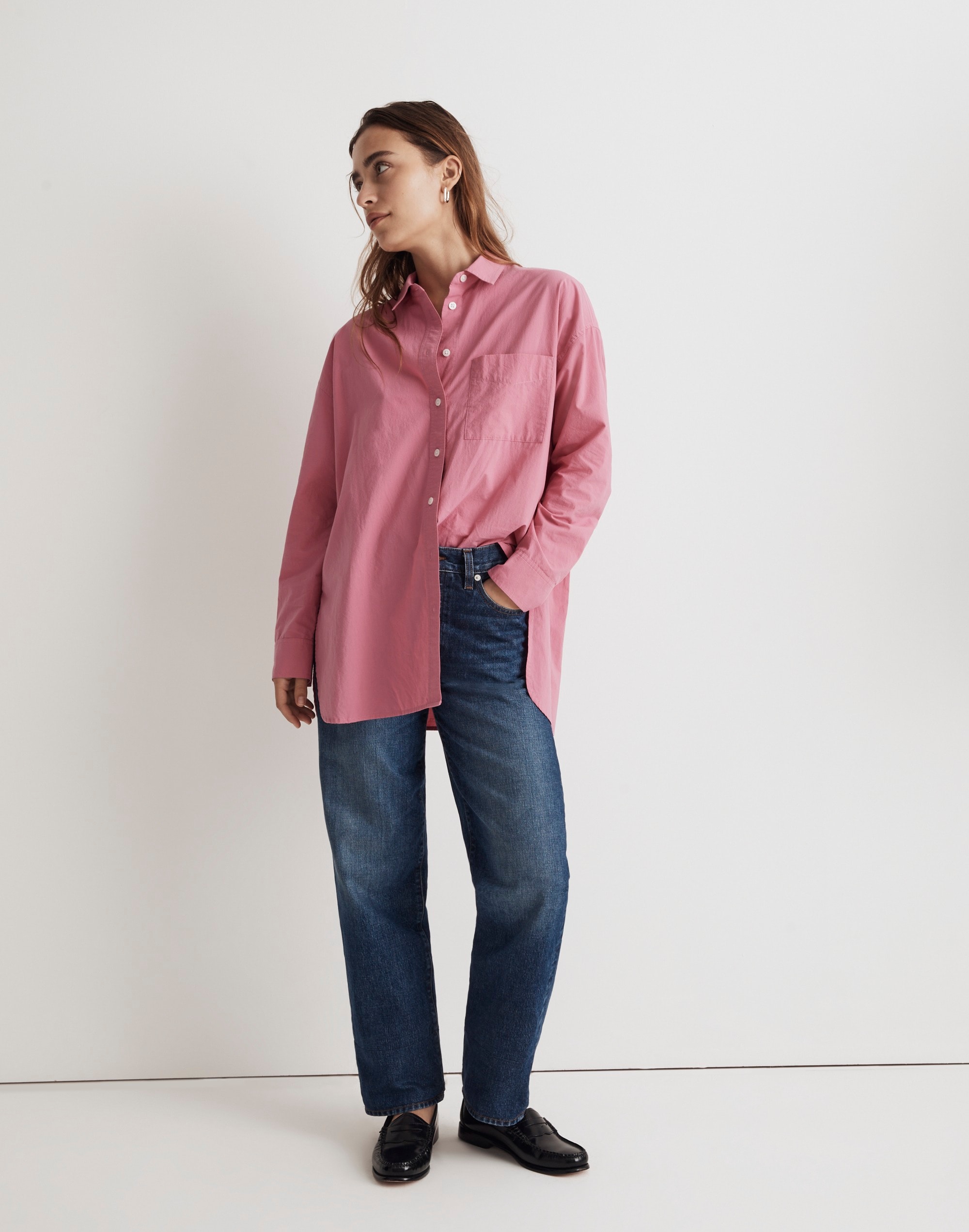 The Signature Poplin Oversized Shirt