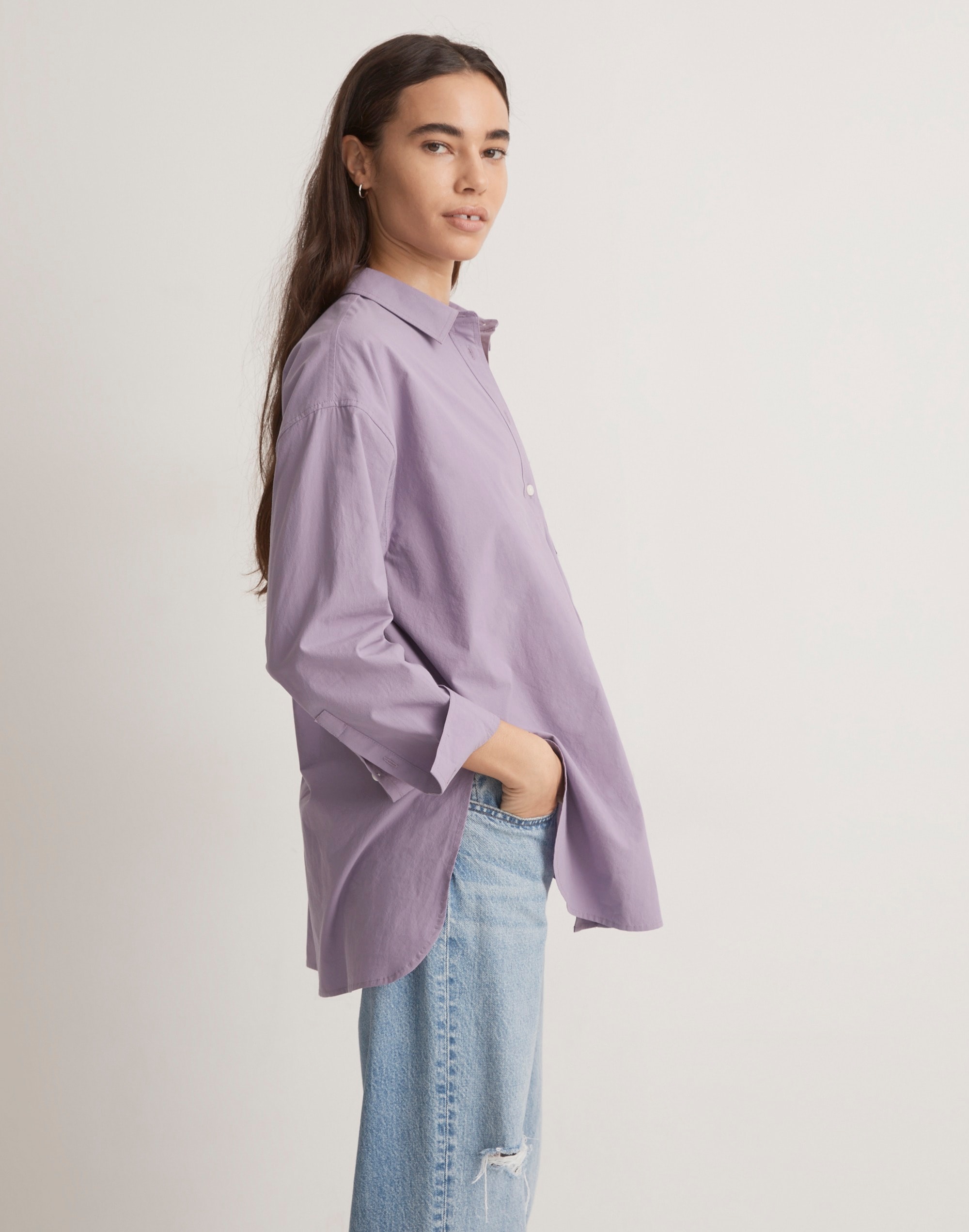The Signature Poplin Oversized Shirt