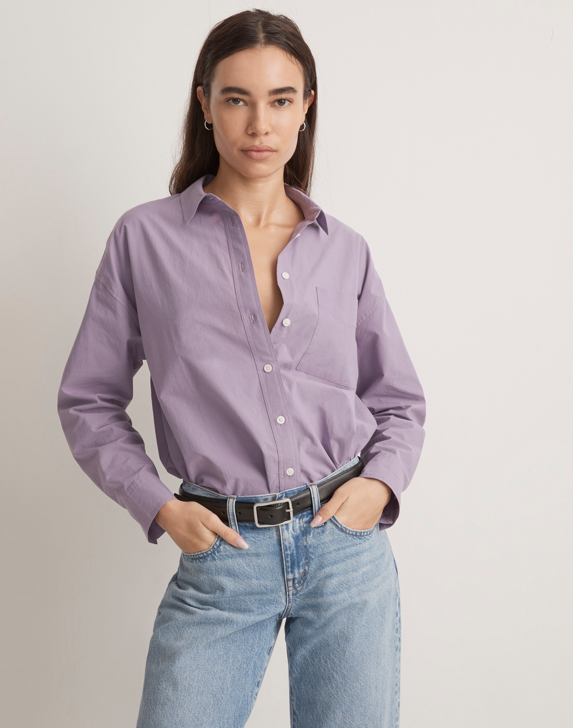 The Signature Poplin Oversized Shirt