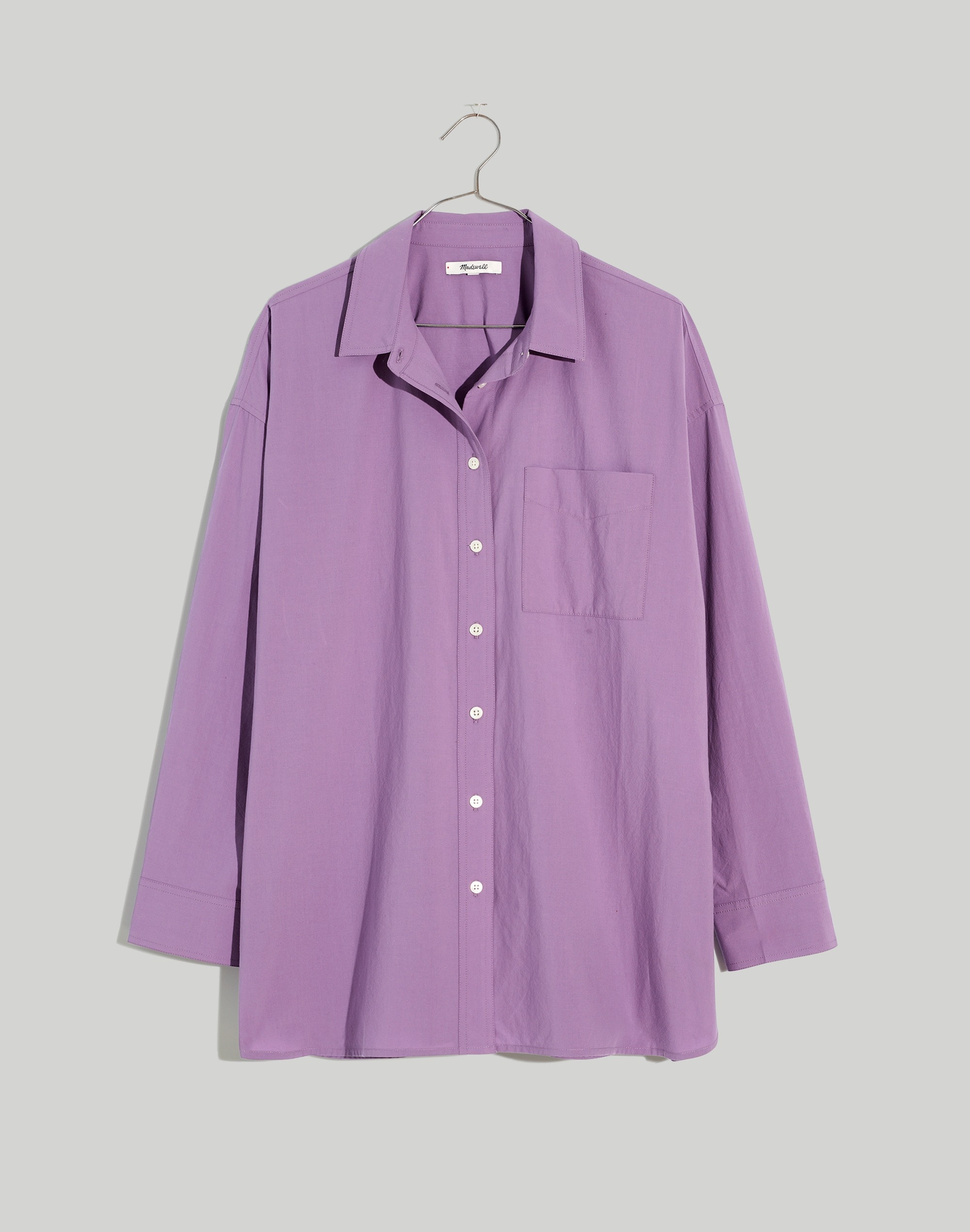 The Signature Poplin Oversized Shirt