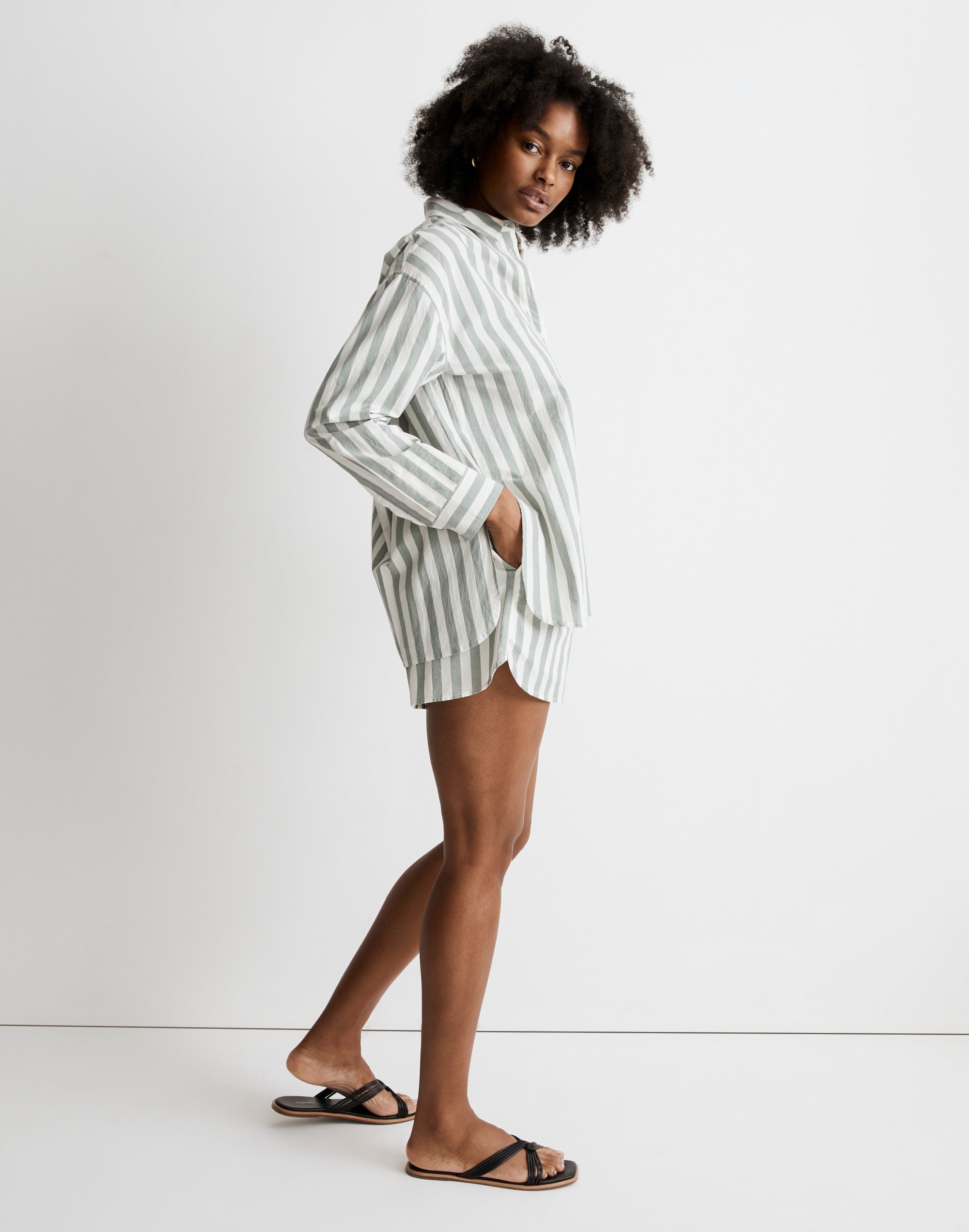 Signature Poplin Oversized Shirt