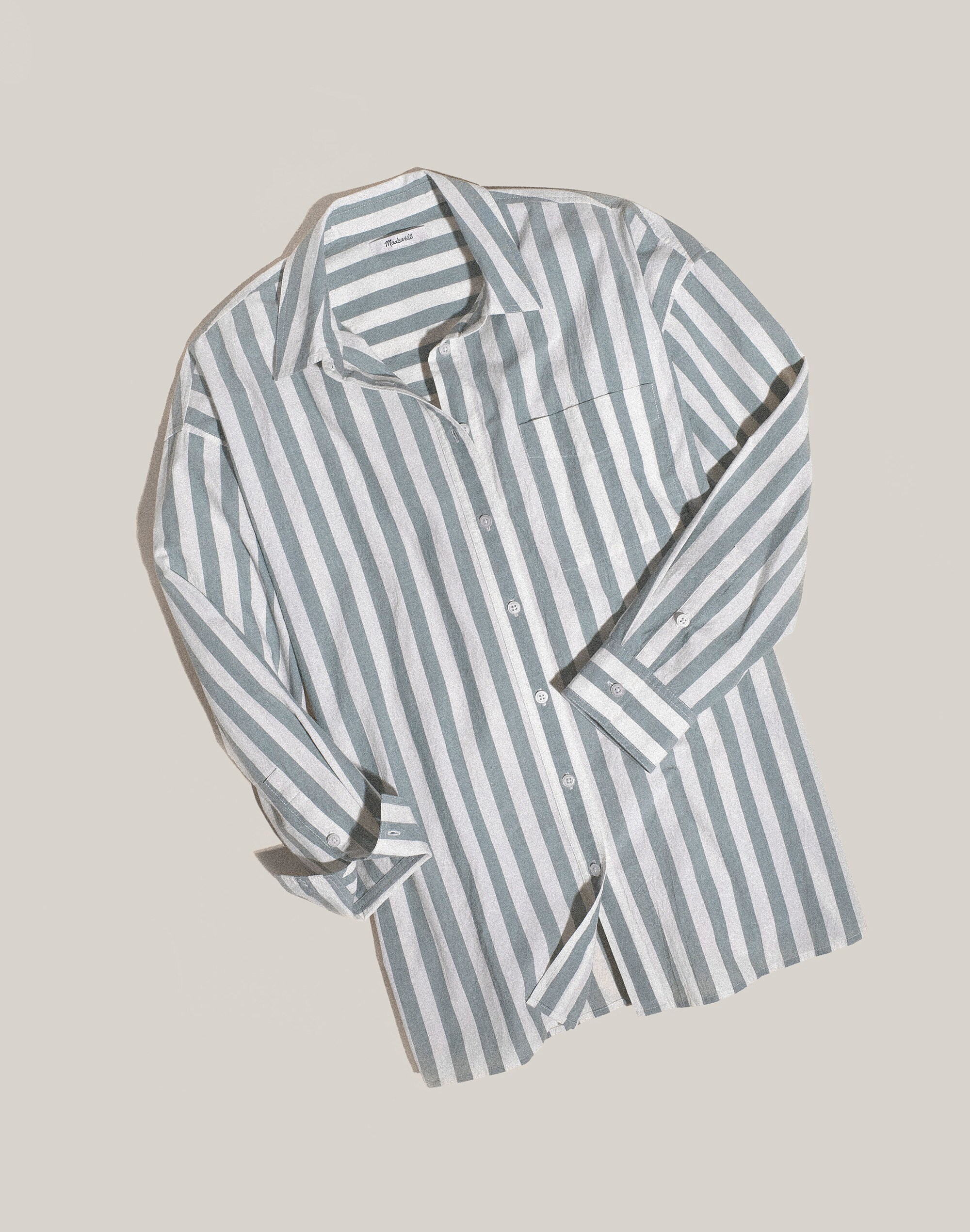 Signature Poplin Oversized Shirt