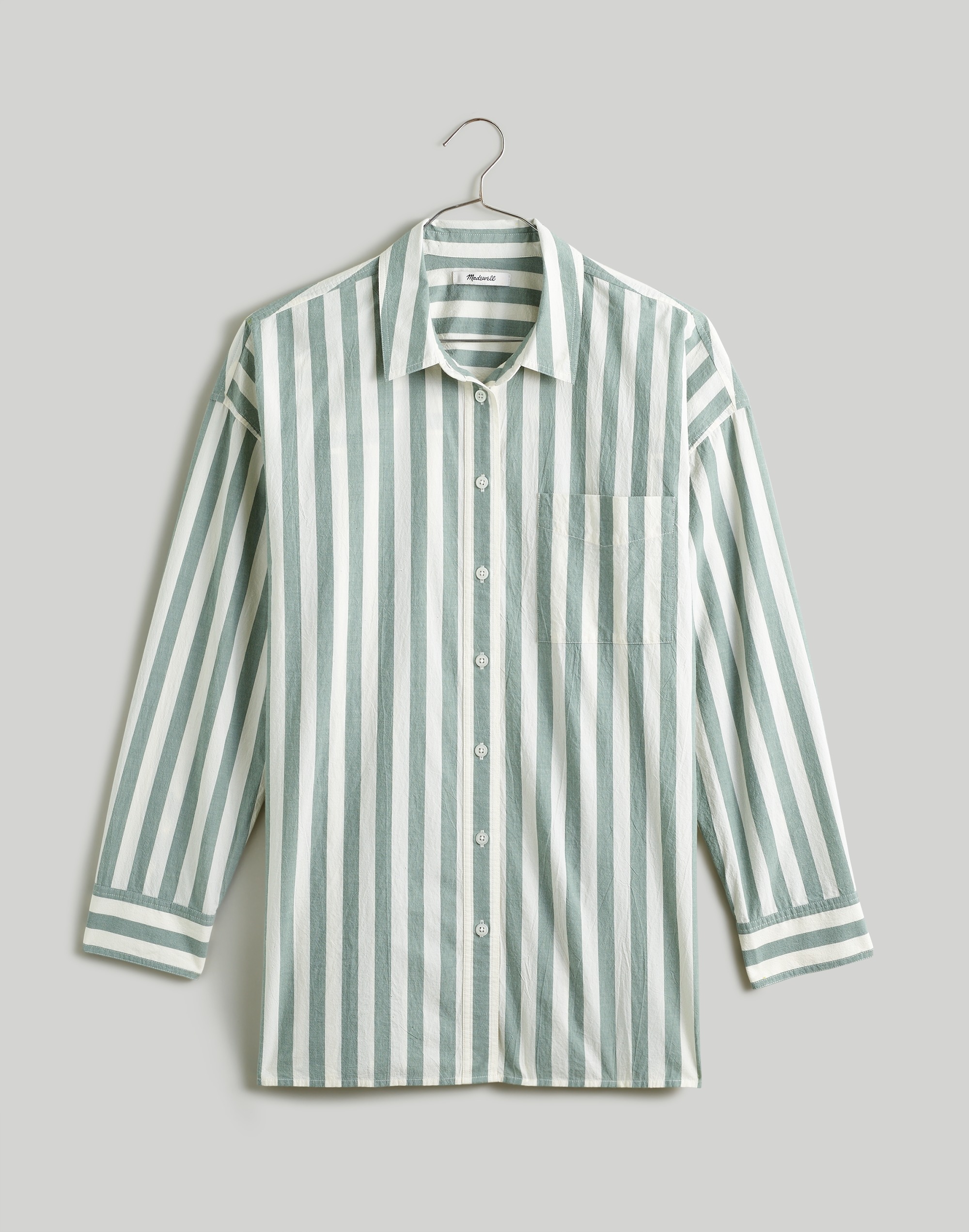 Signature Poplin Oversized Shirt