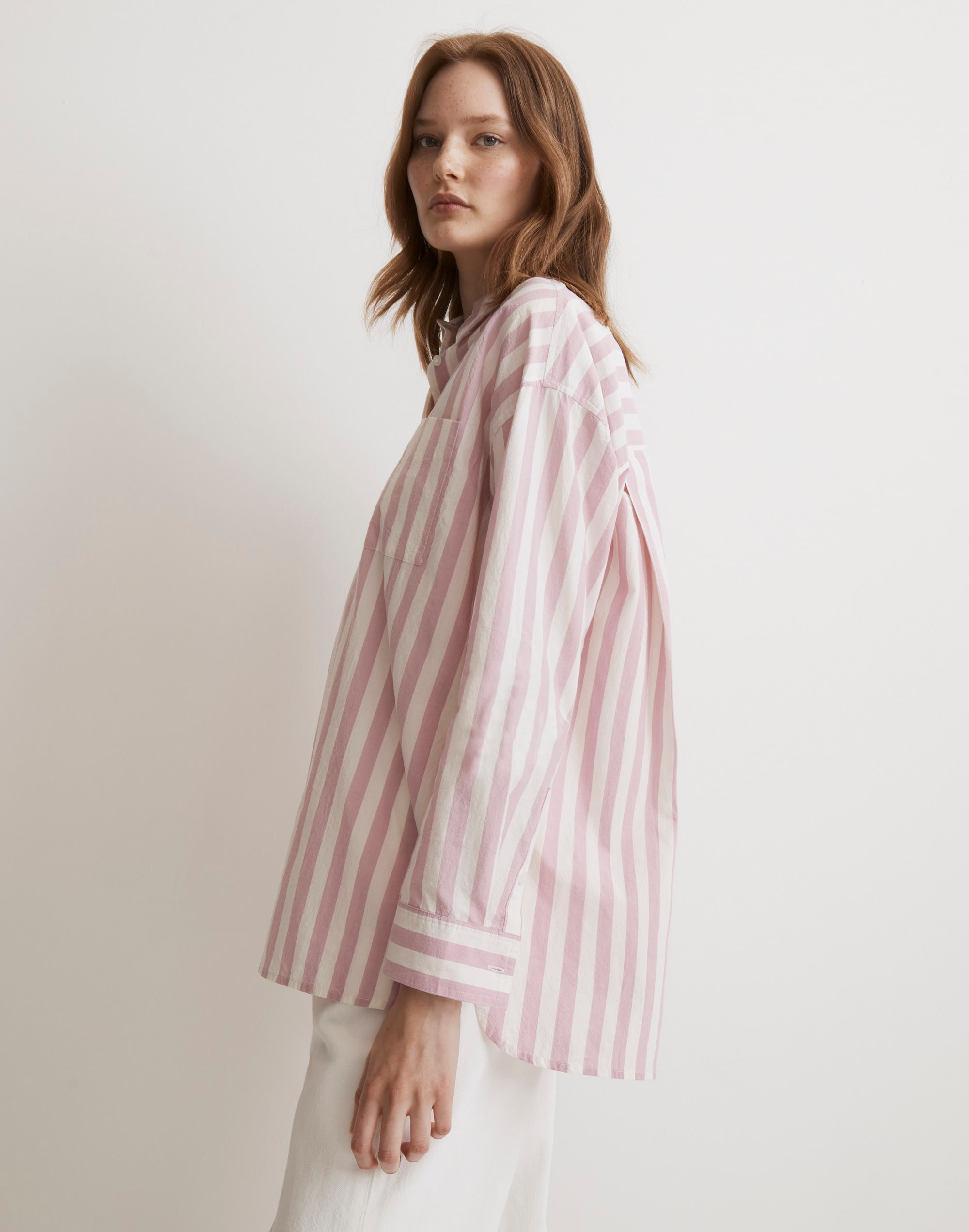 Signature Poplin Oversized Shirt