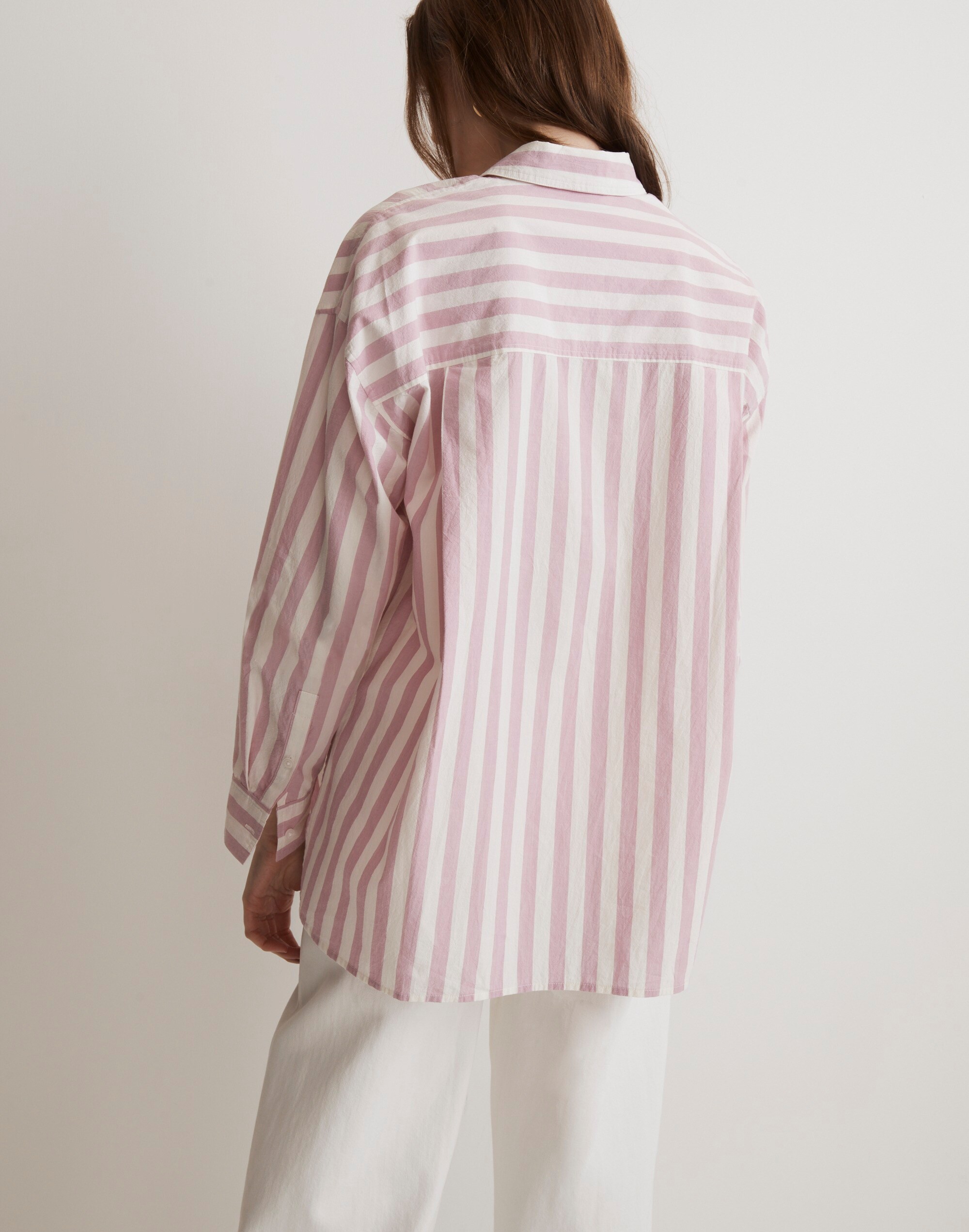 Signature Poplin Oversized Shirt