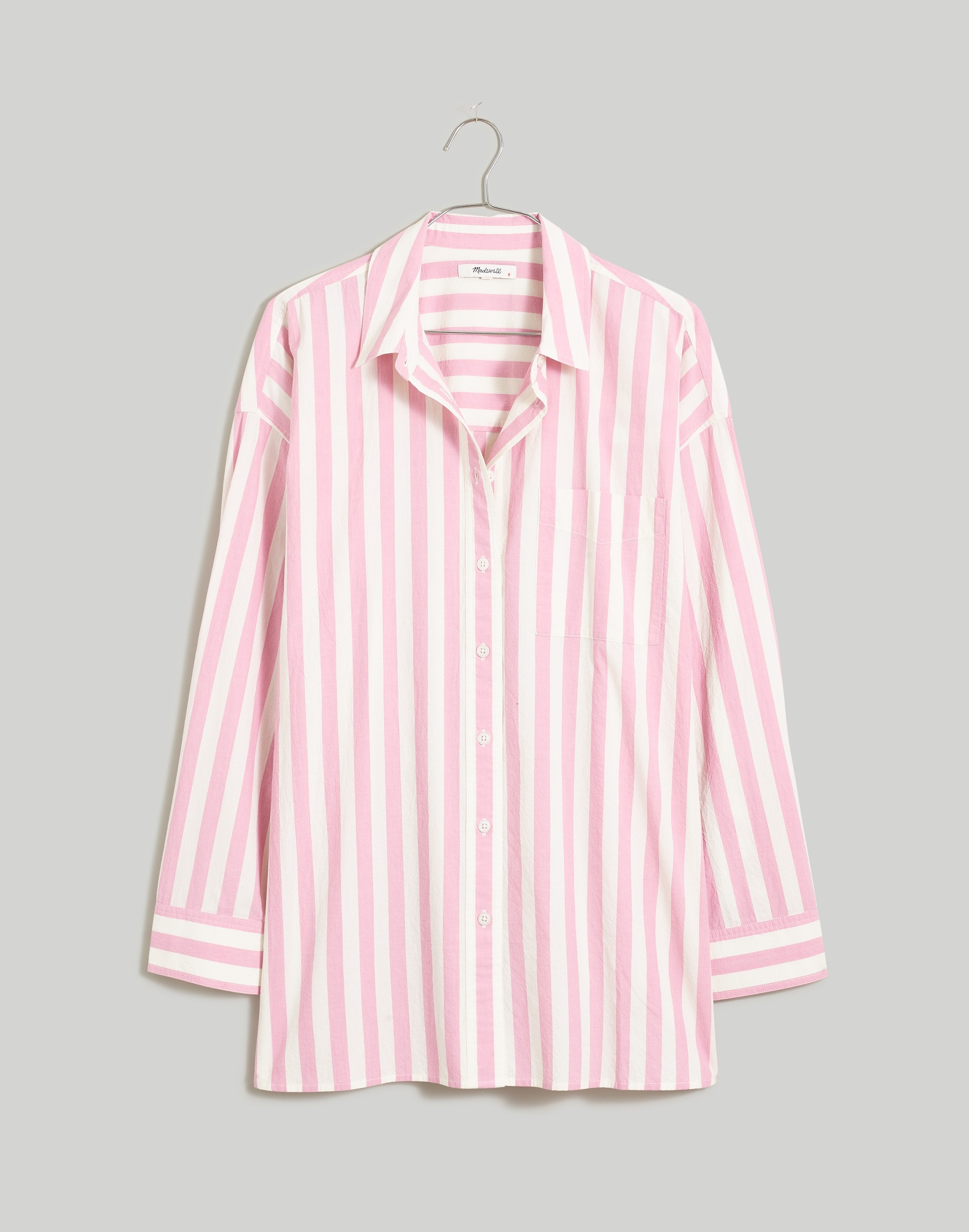 Signature Poplin Oversized Shirt