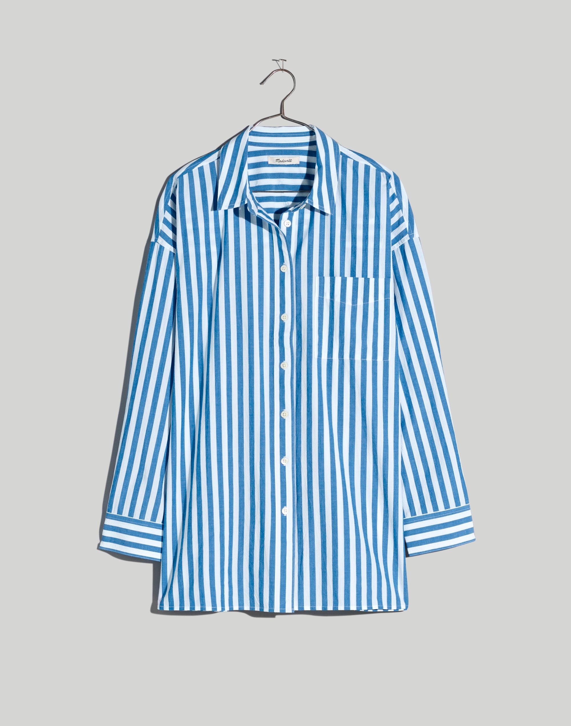 Signature Poplin Oversized Shirt
