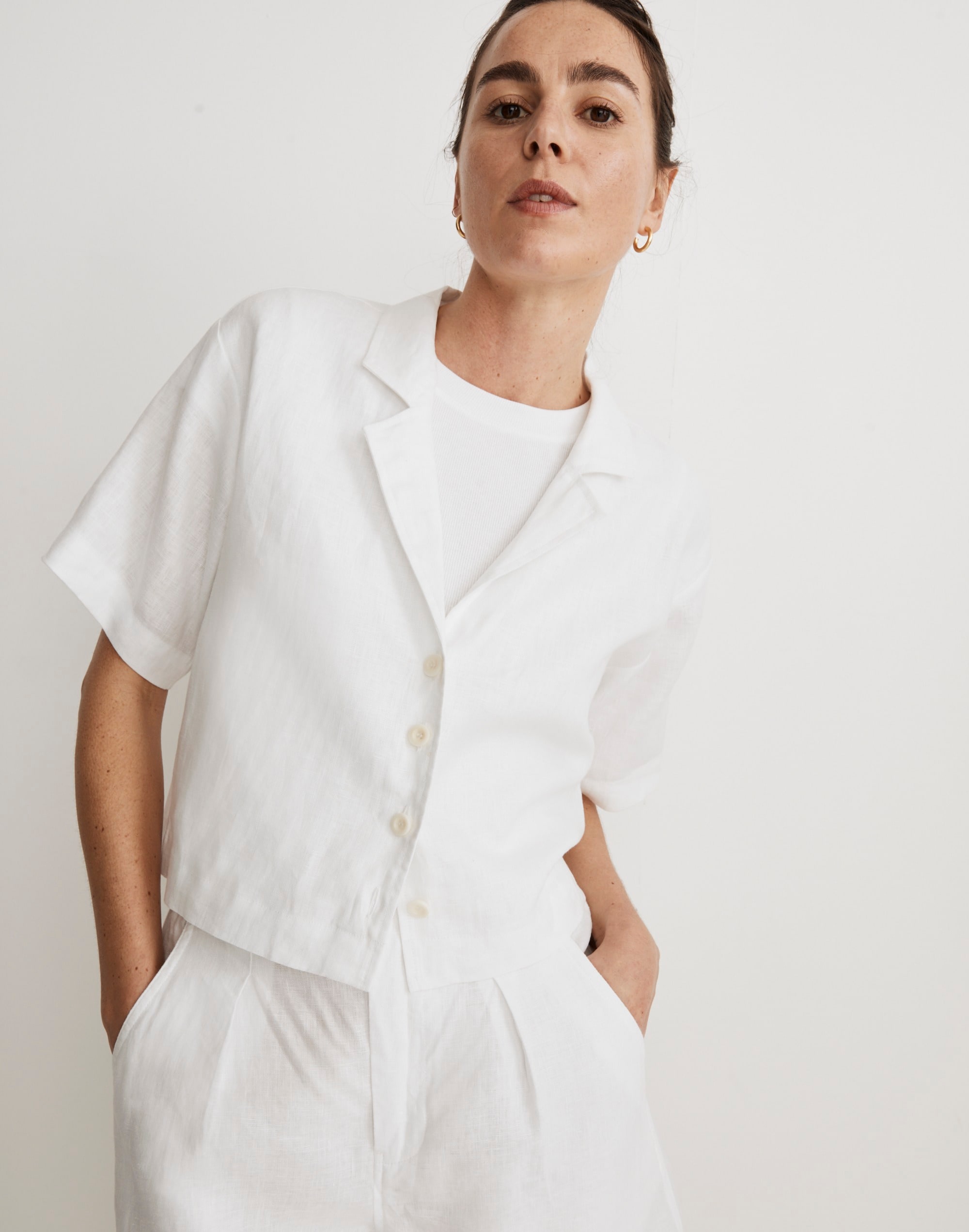 100% Linen Resort Shirt