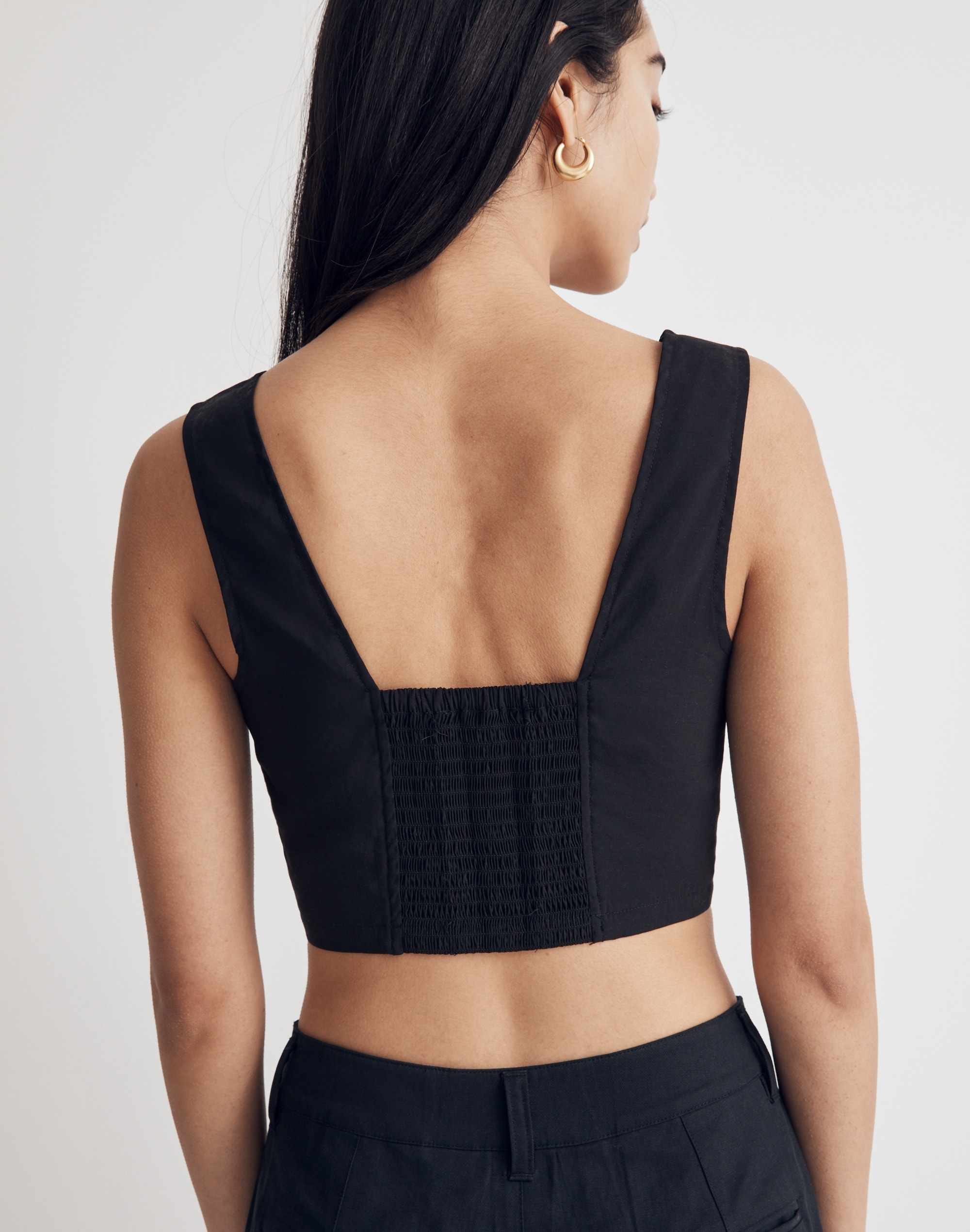 Softdrape Gwen Crop Vest Top
