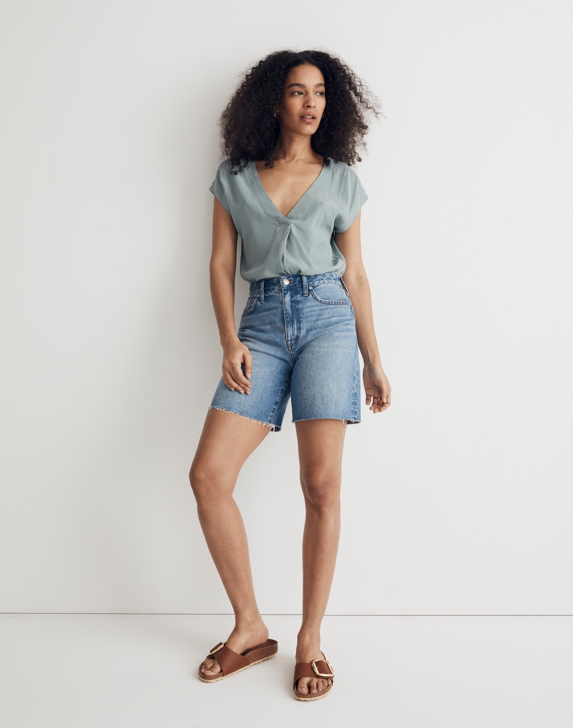 Lusterweave V-Neck Top