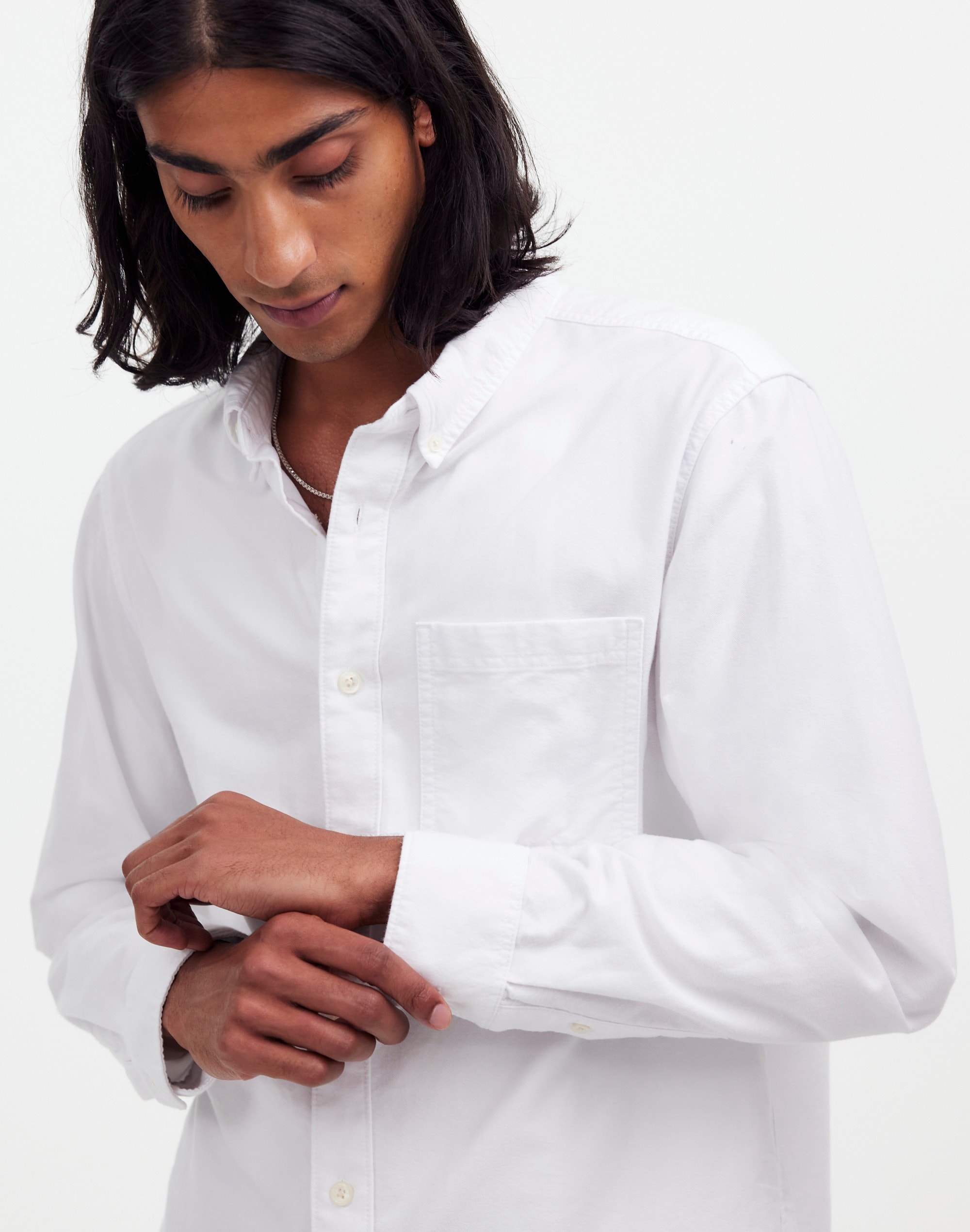 The Vintage-Worn Oxford Shirt