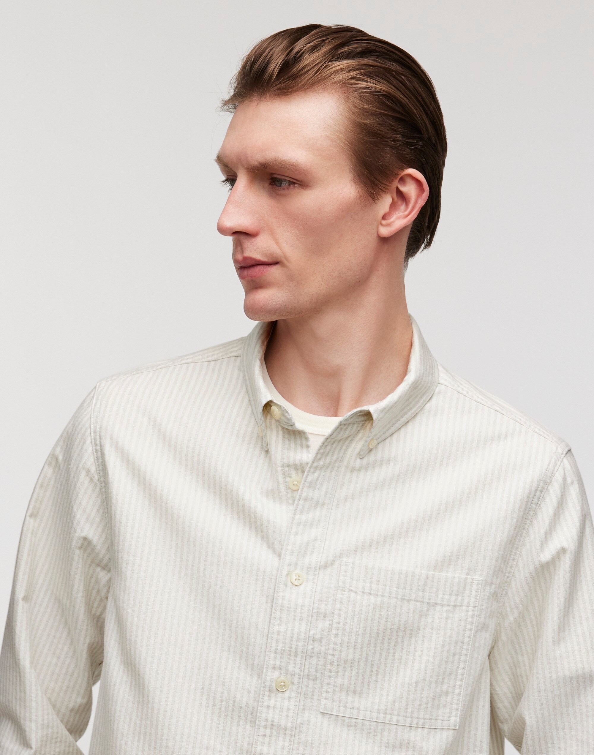 The Vintage-Worn Oxford Shirt