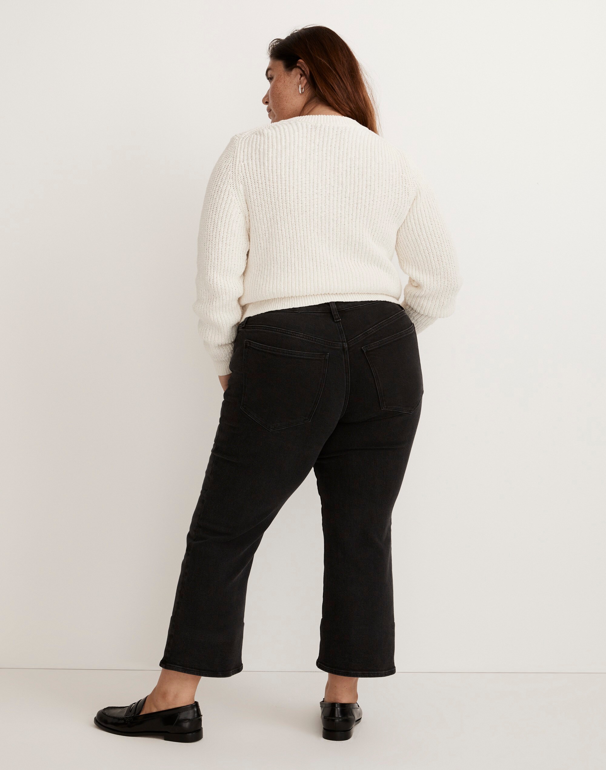 Plus Kick Out Crop Jeans