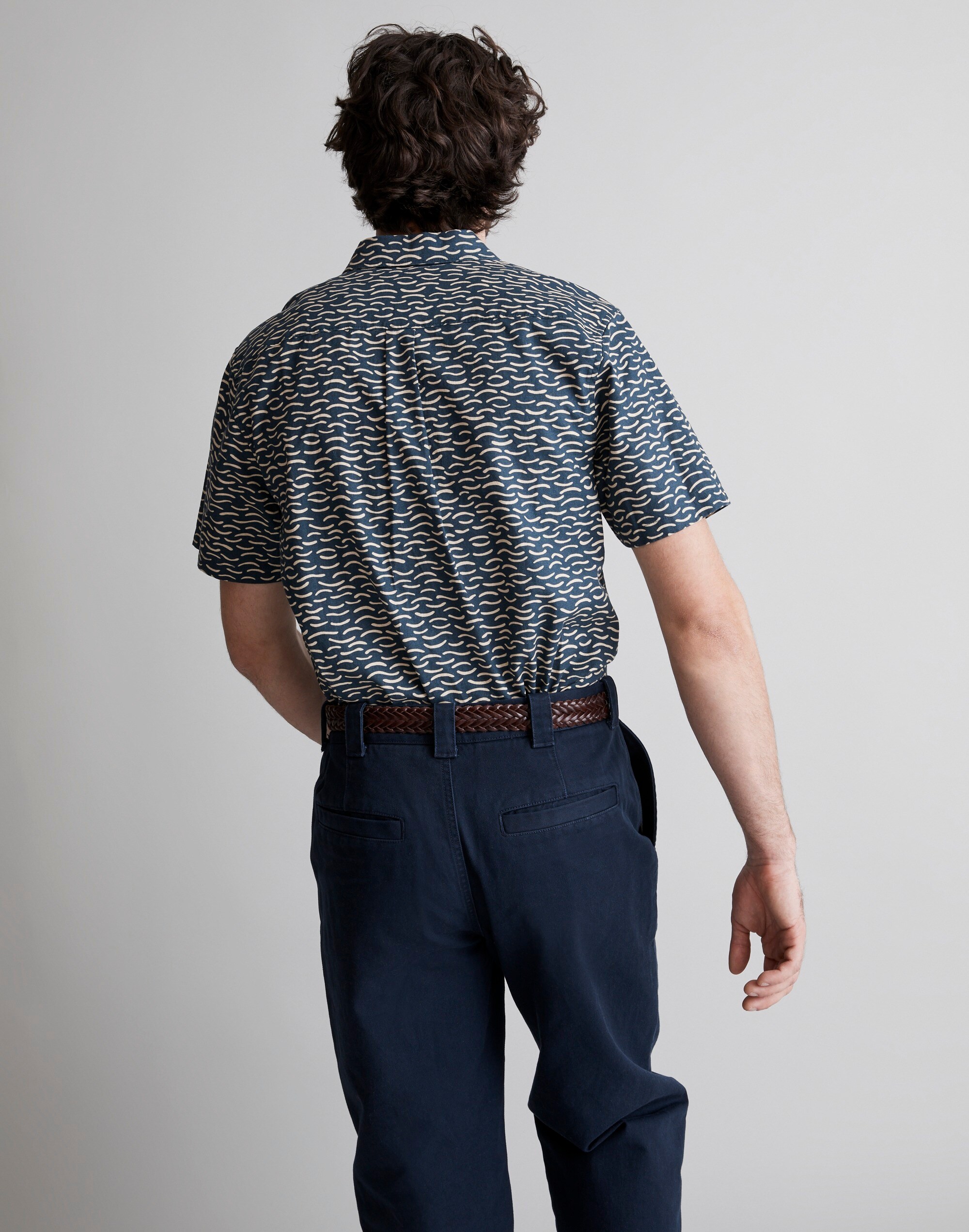 Hemp-Cotton Perfect Short-Sleeve Shirt