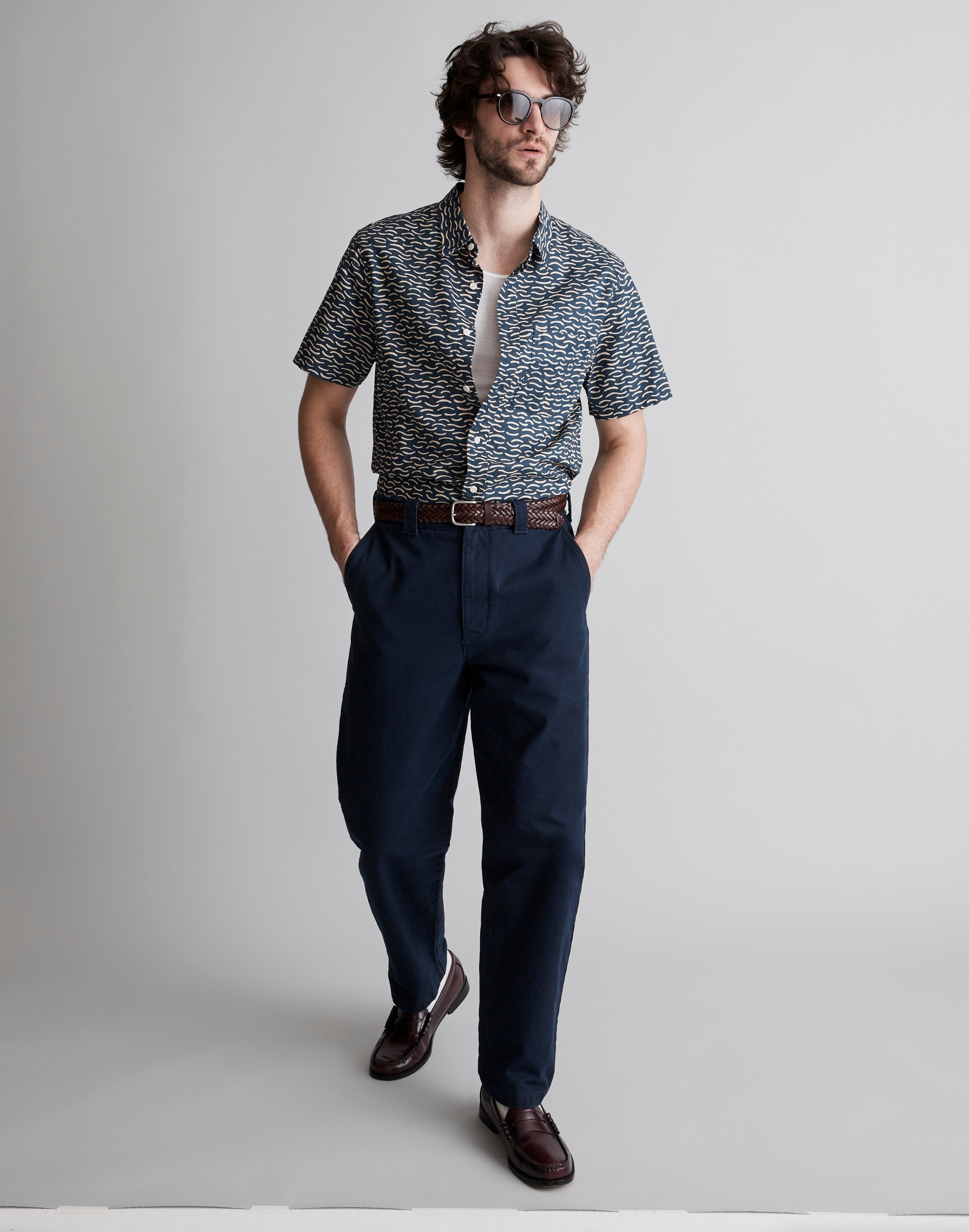 Hemp-Cotton Perfect Short-Sleeve Shirt