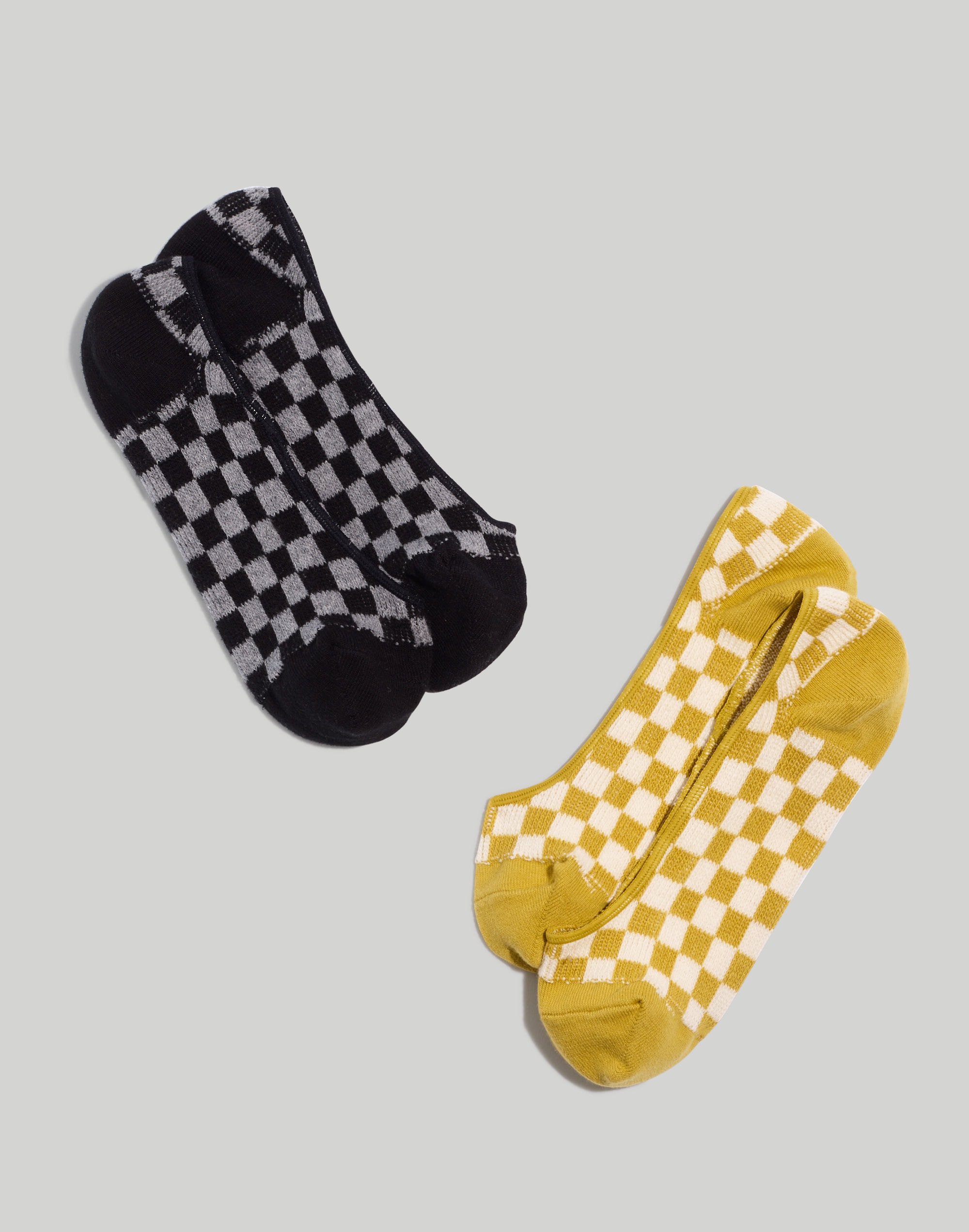 Two-Pack Stripe Low-Profile Socks