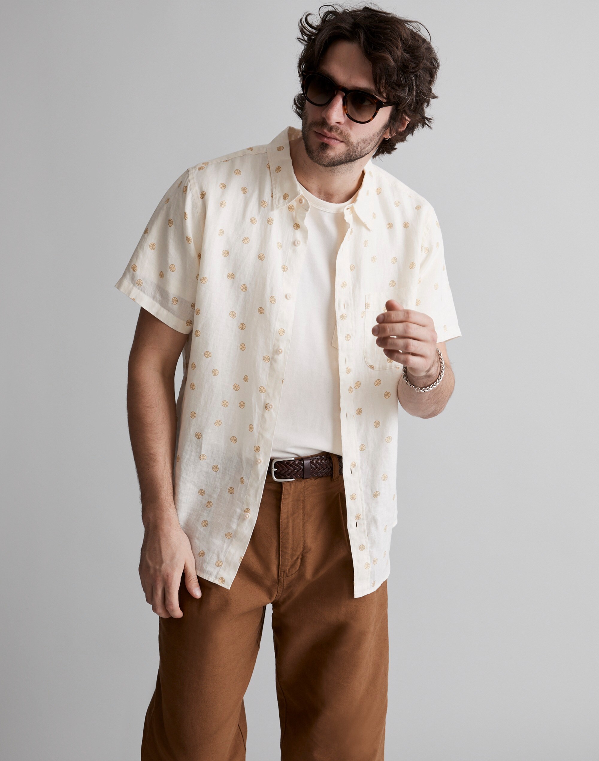 Linen Perfect Short-Sleeve Shirt