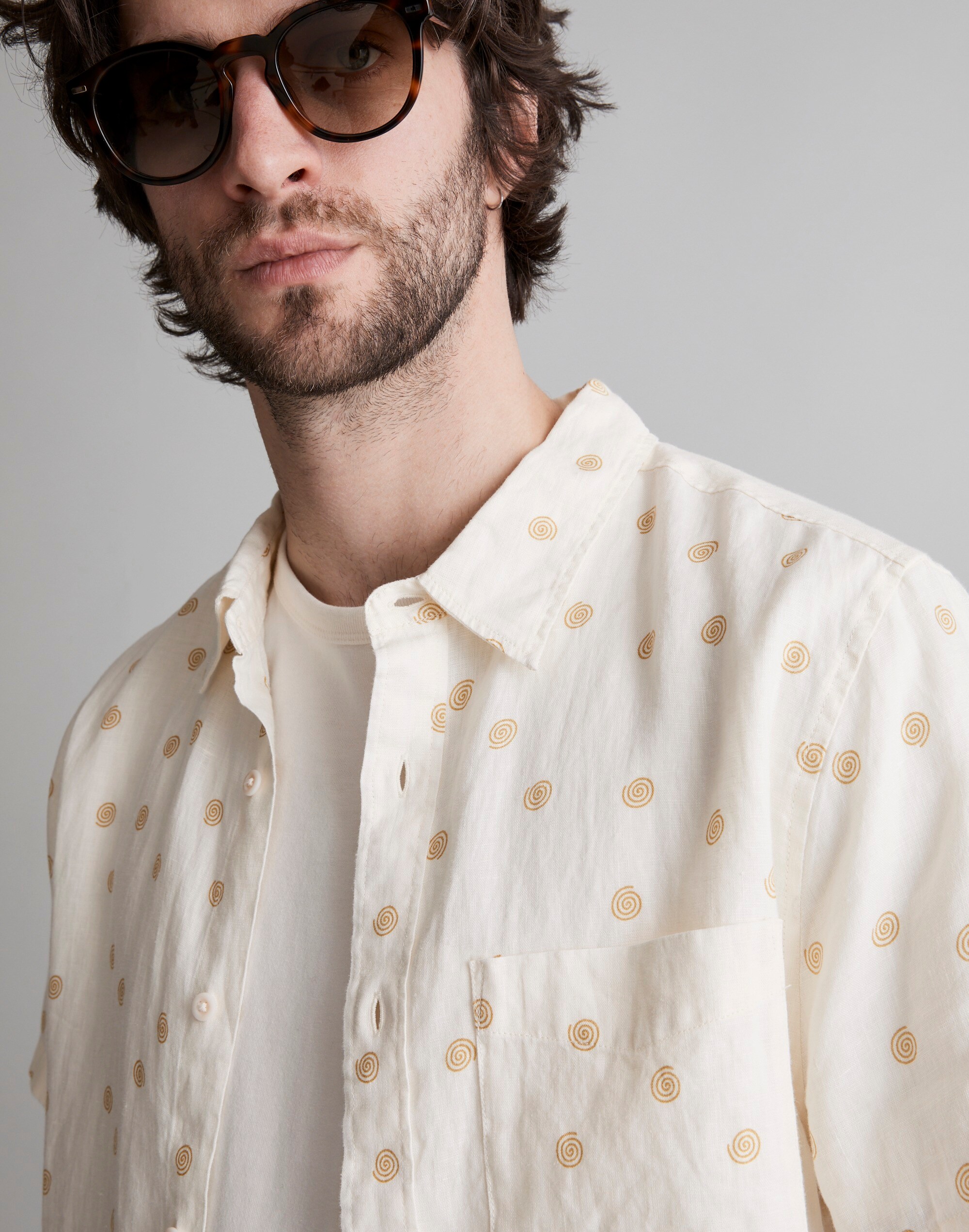 Linen Perfect Short-Sleeve Shirt