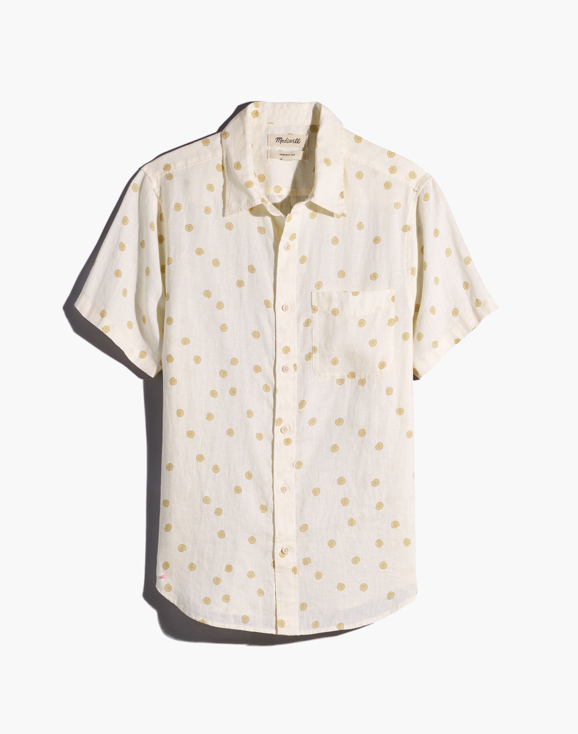 Linen Perfect Short-Sleeve Shirt