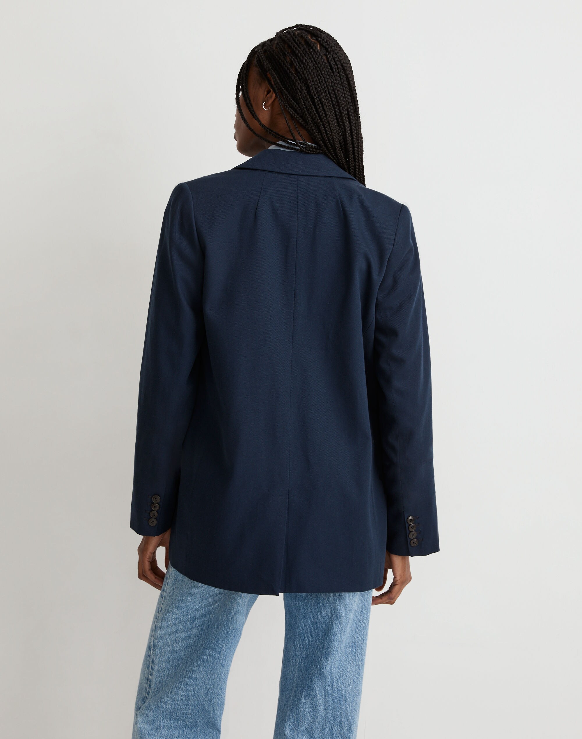 The Larsen Blazer in Drapeweave in null image 3