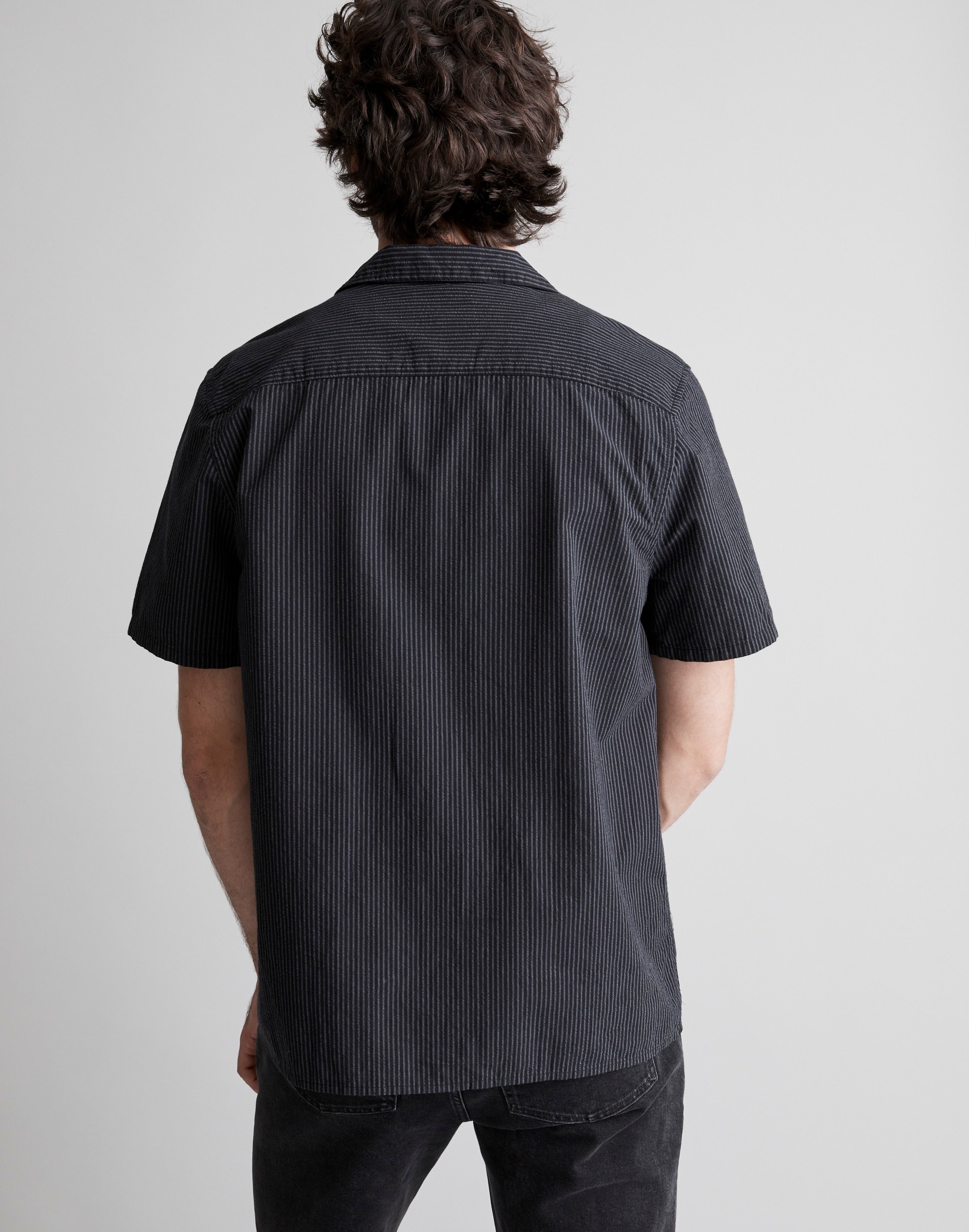 Seersucker Easy Short-Sleeve Shirt Alternate Image 3