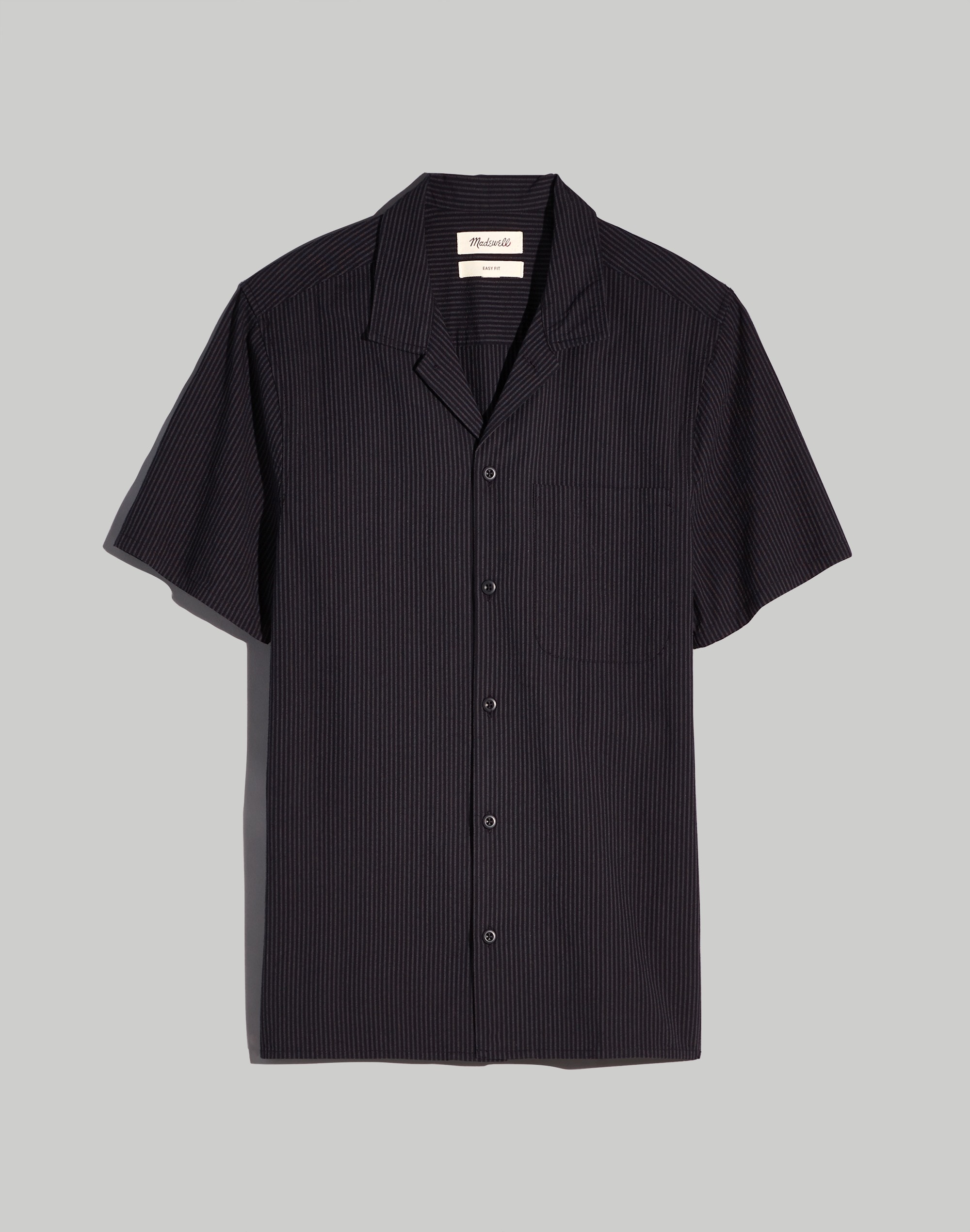 Seersucker Easy Short-Sleeve Shirt