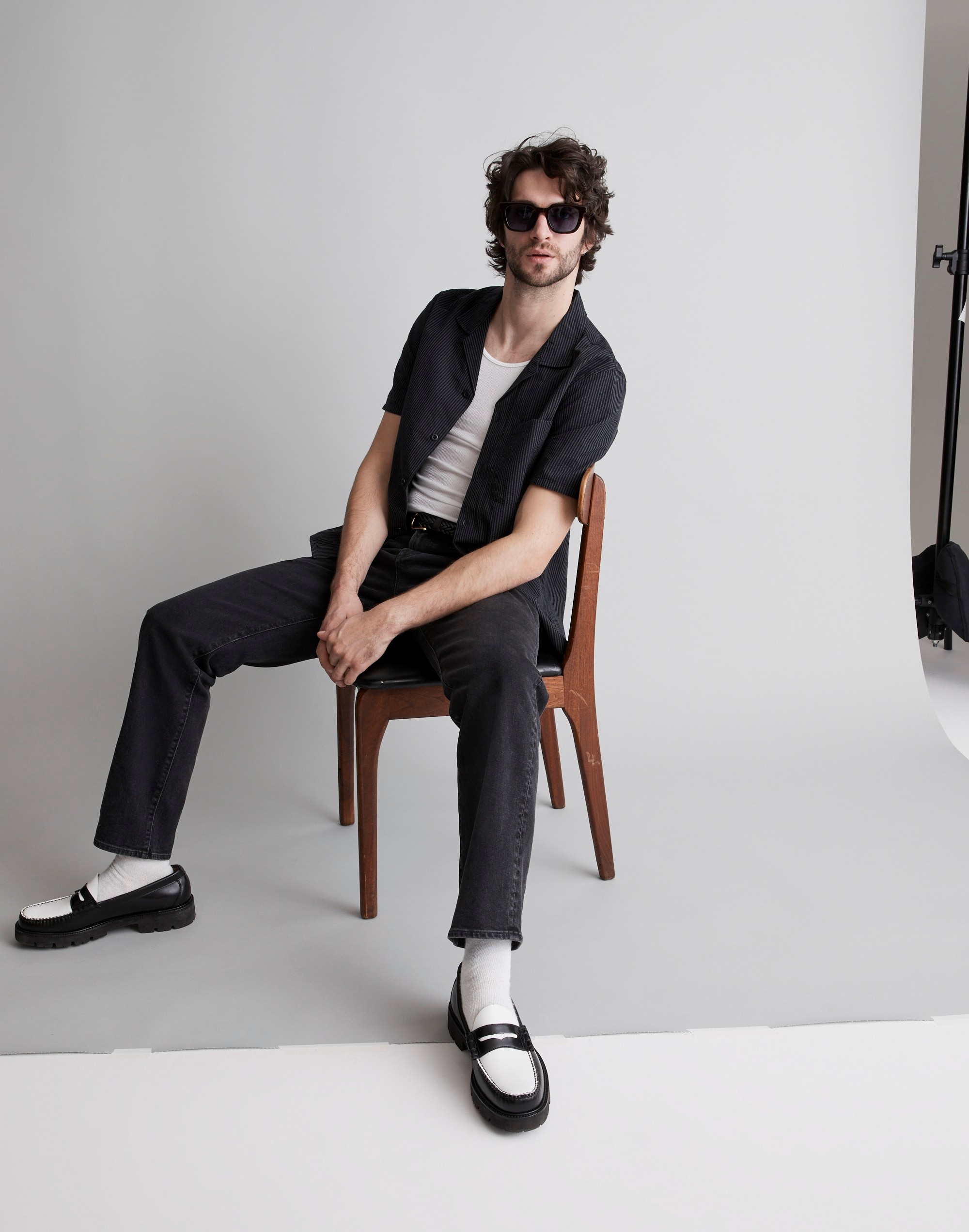 Seersucker Easy Short-Sleeve Shirt Alternate Image 1