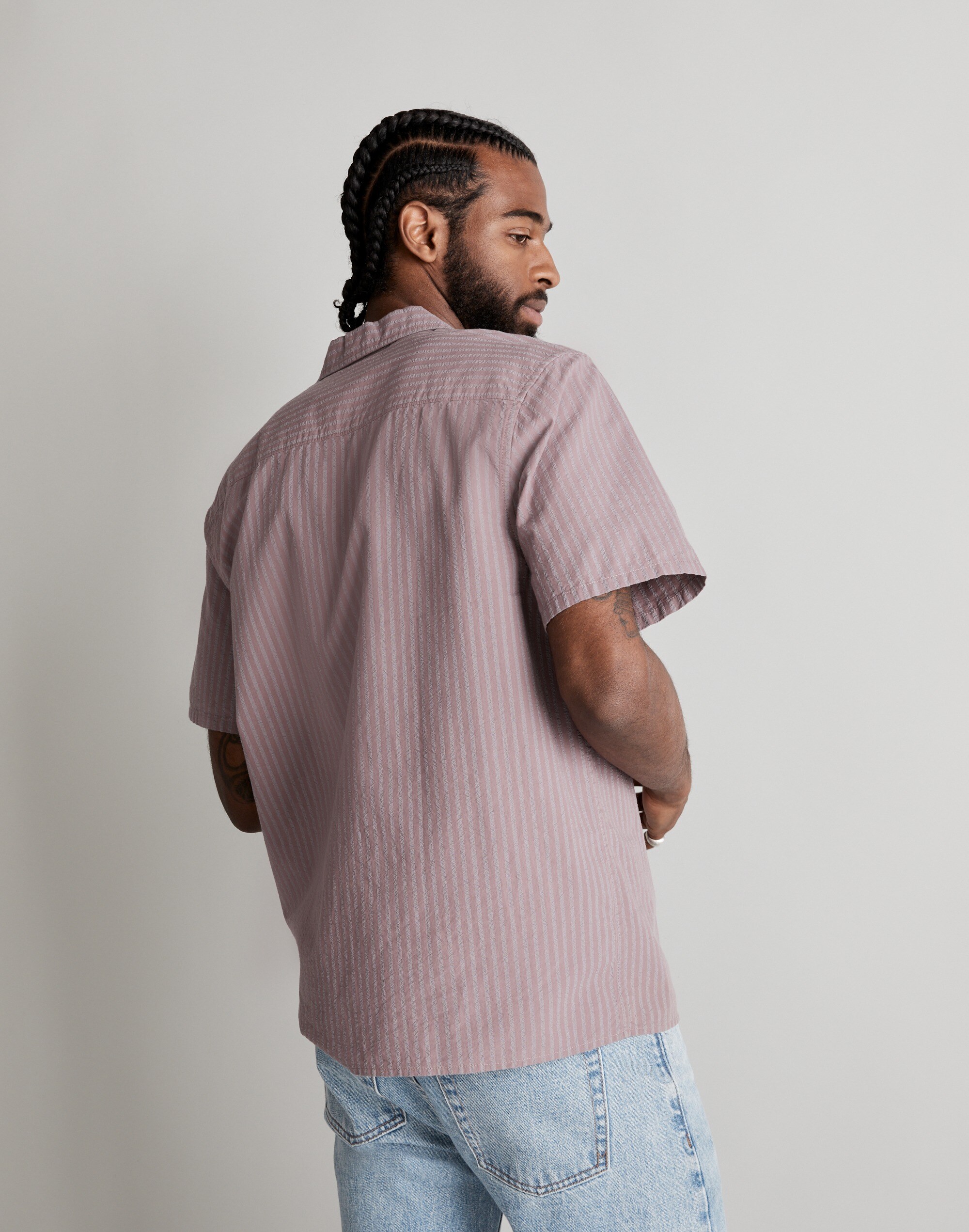 Seersucker Easy Short-Sleeve Shirt Alternate Image 1