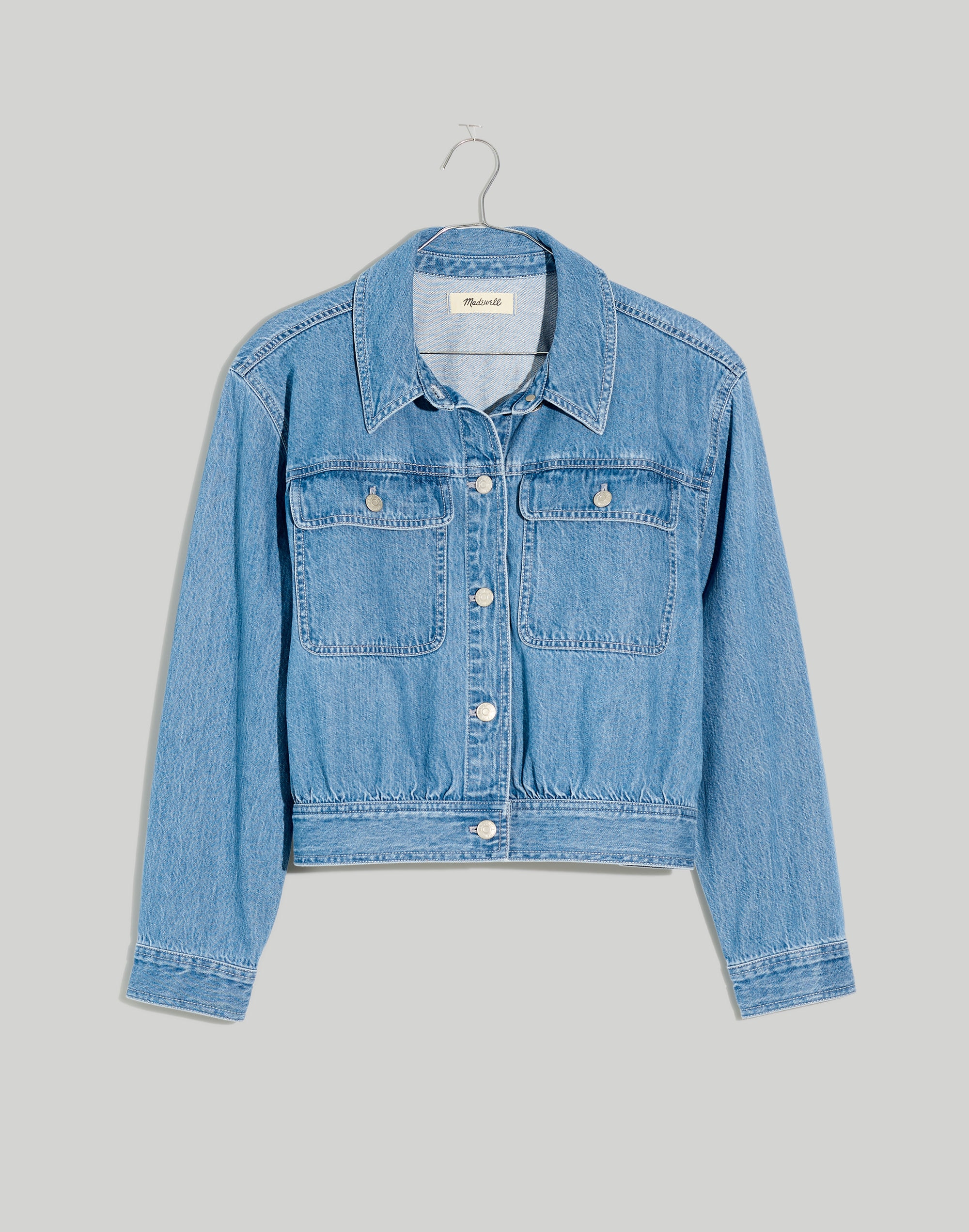 Crop Jean Jacket in Dursett Wash
