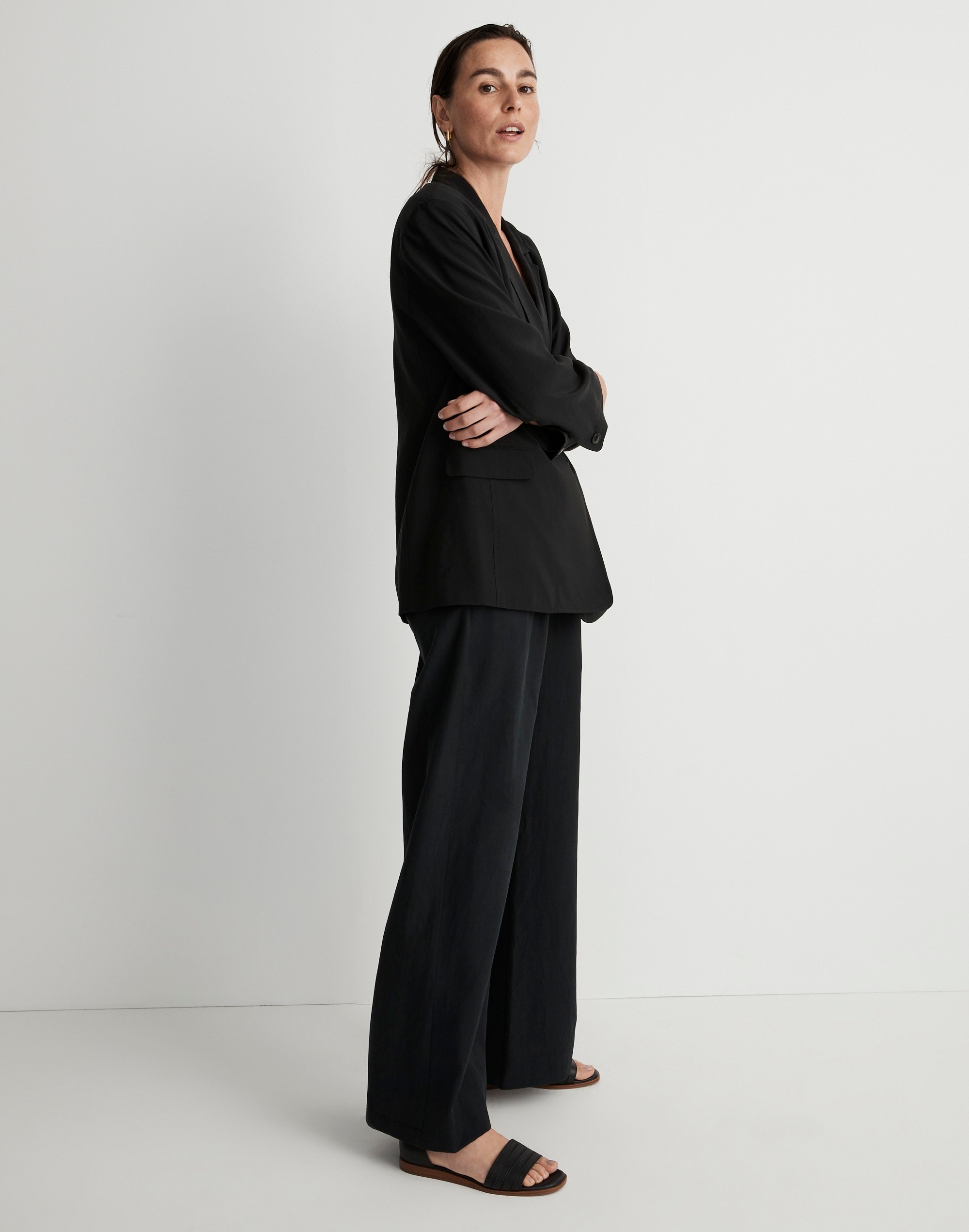 The Relaxed Blazer in Softdrape