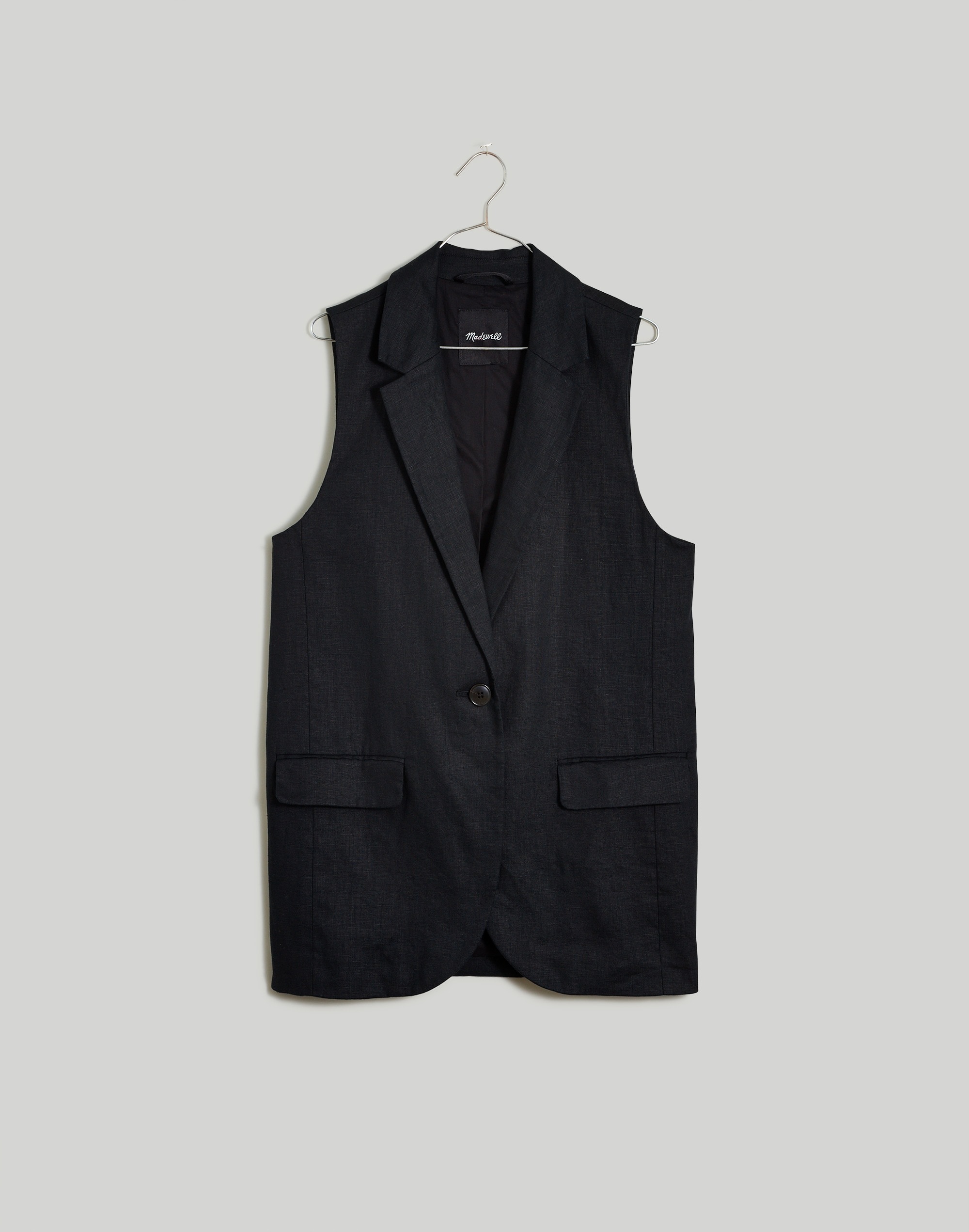 The Larsen Vest in 100% Linen