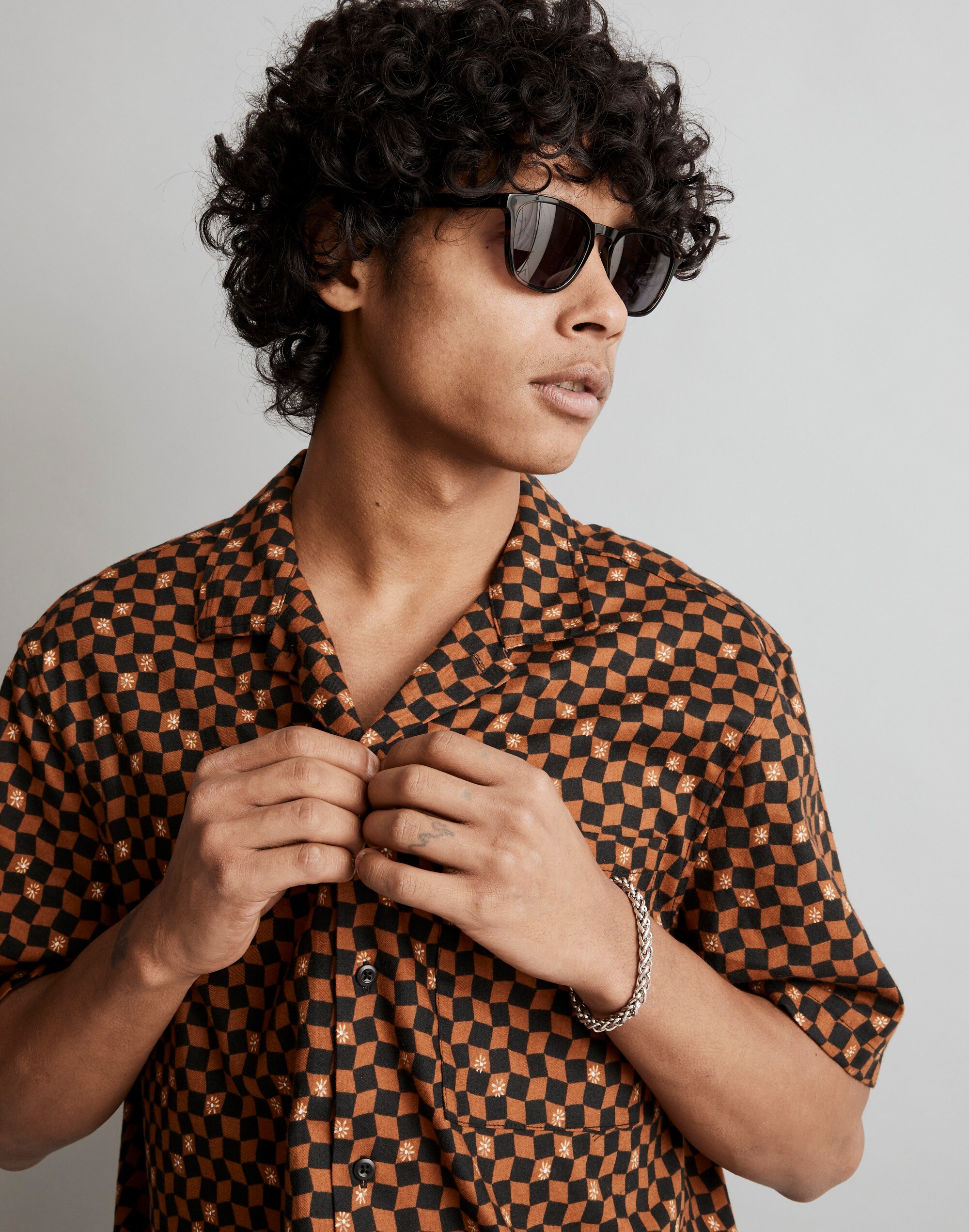 Boxy Short-Sleeve Shirt