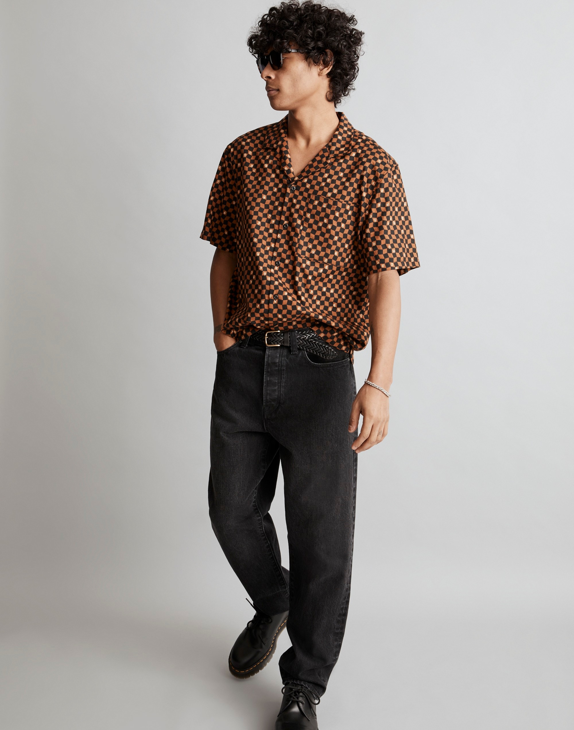 Boxy Short-Sleeve Shirt