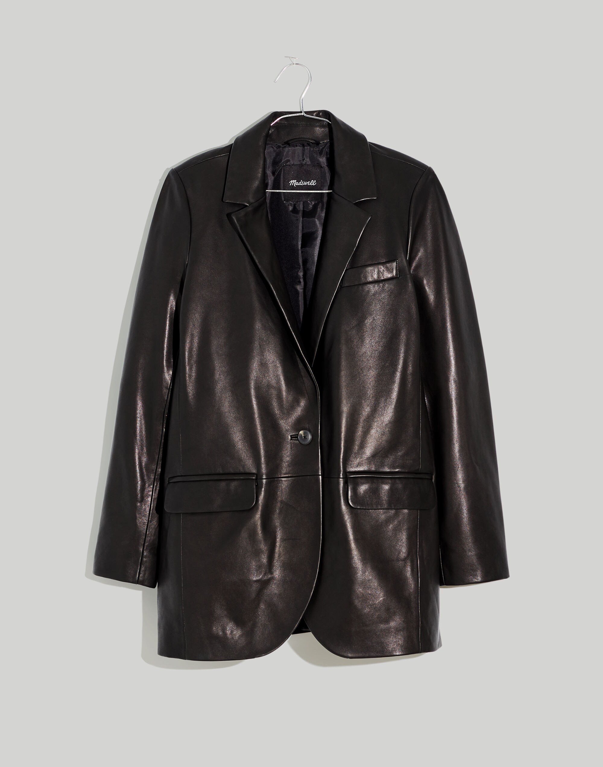 The Larsen Blazer in Leather