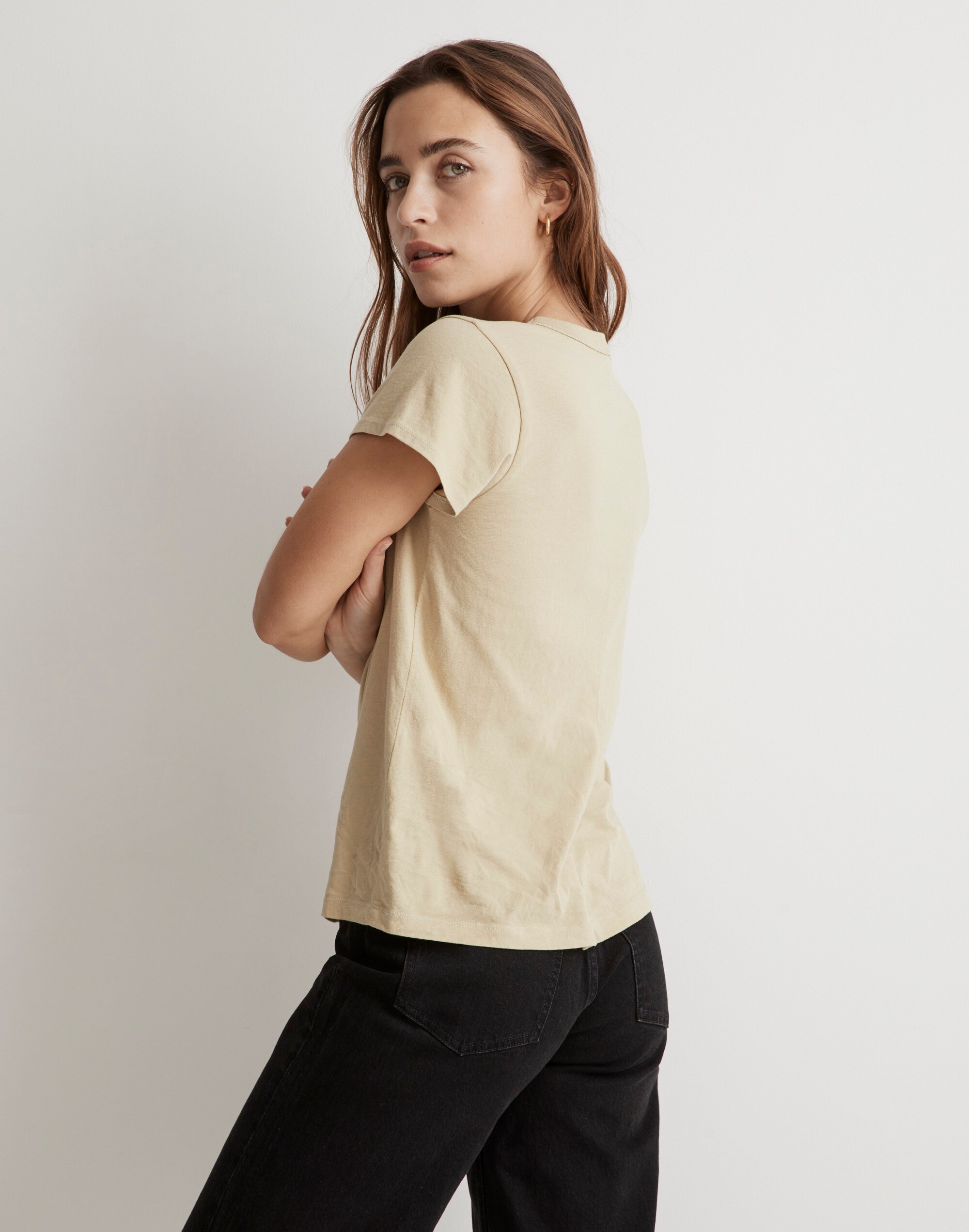 Madewell x Kate Roebuck This Is Softfade Crop Tee