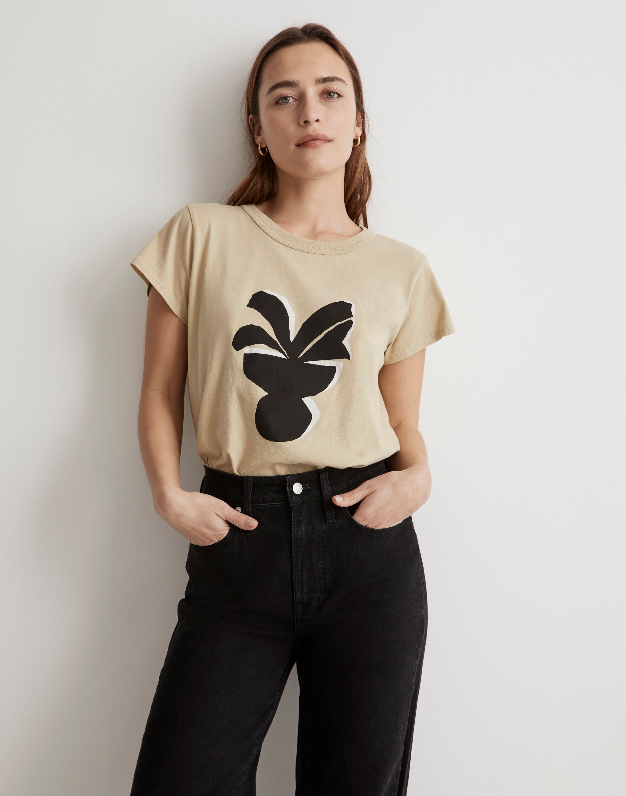 Madewell x Kate Roebuck This Is Softfade Crop Tee