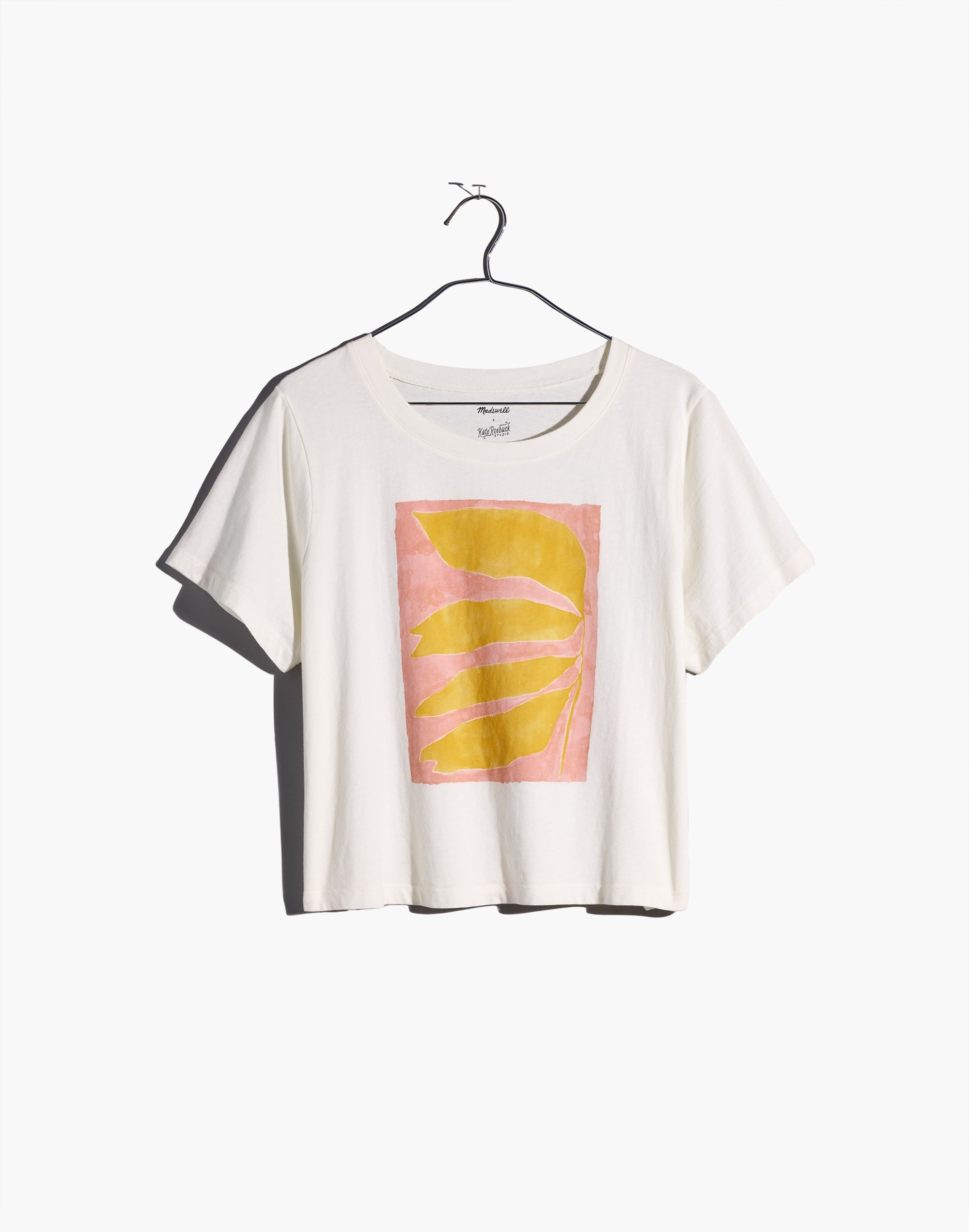 Madewell x Kate Roebuck Echo Graphic Softfade Perfect Vintage Oversized Tee