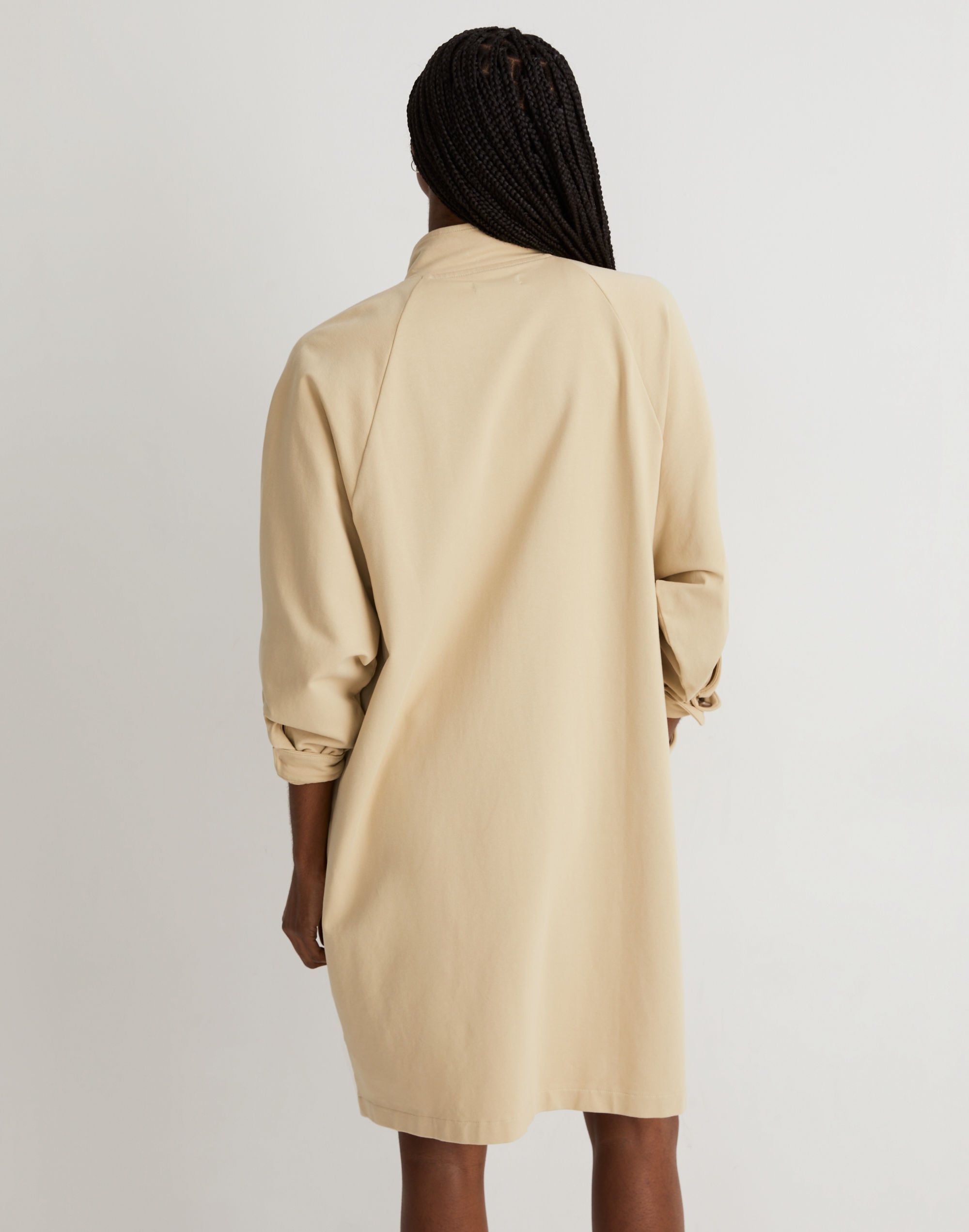 Structured Terry Longline Coat