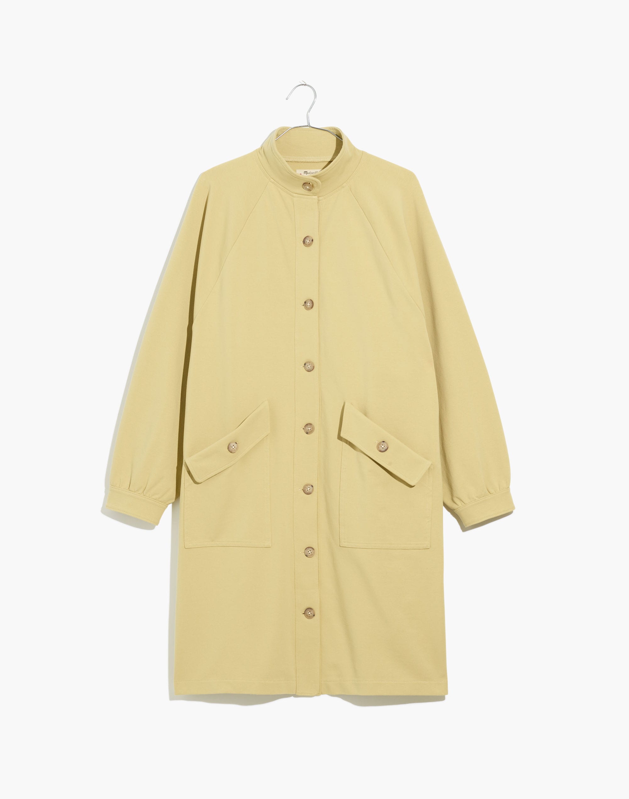 Structured Terry Longline Coat