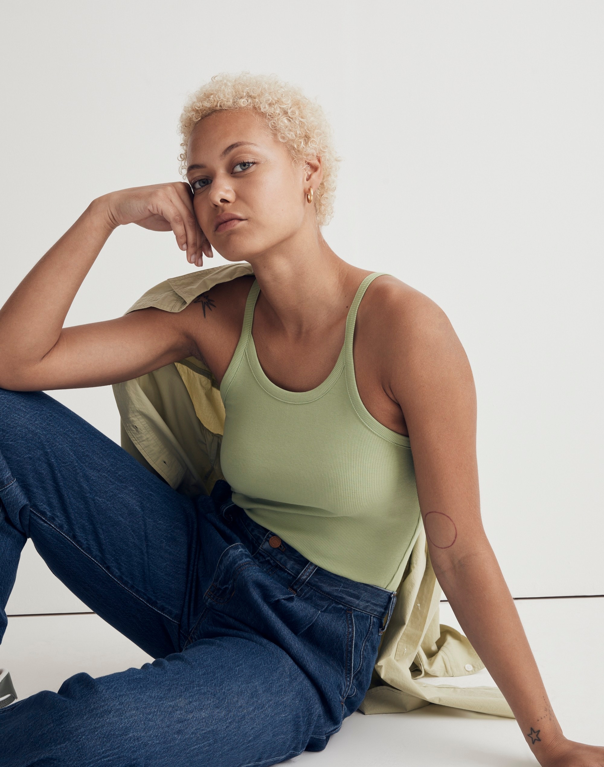 Supima&reg; Rib '90s Tank