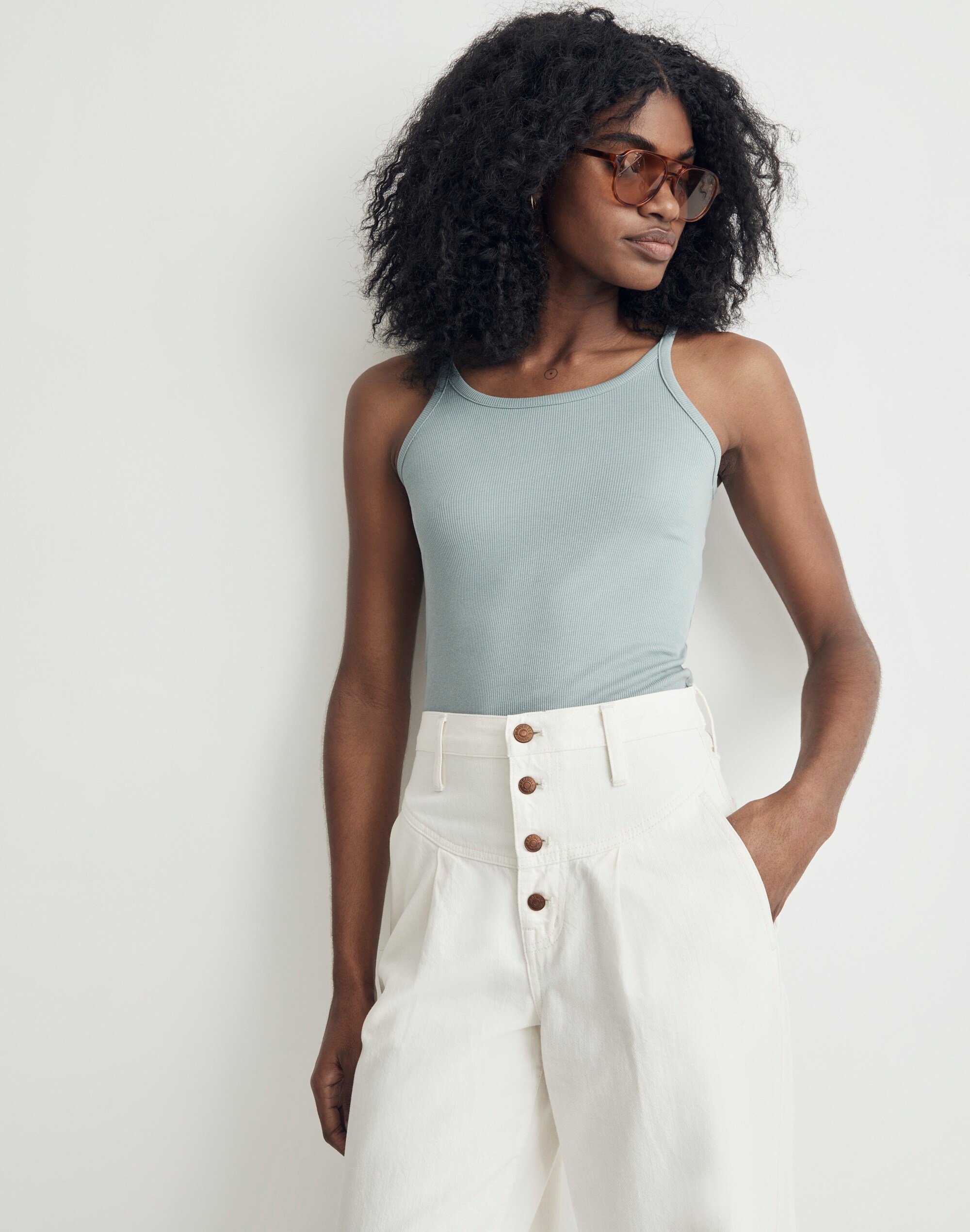 Supima&reg; Rib '90s Tank