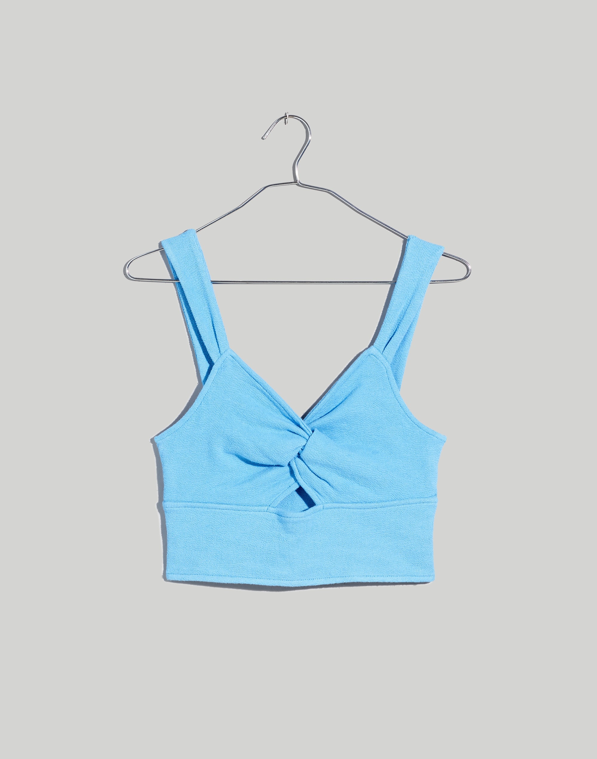 Shape White Cotton Knot Front Crop … curated on LTK