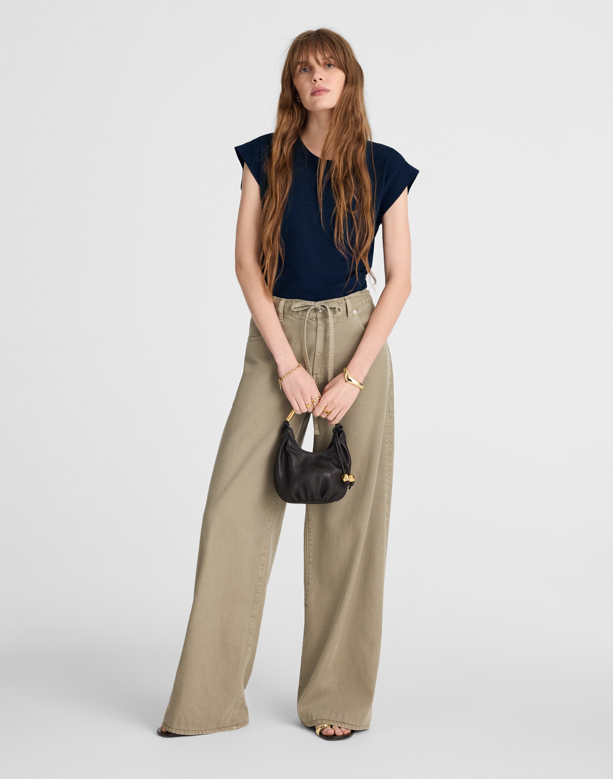 Side-Cinch Muscle Tee