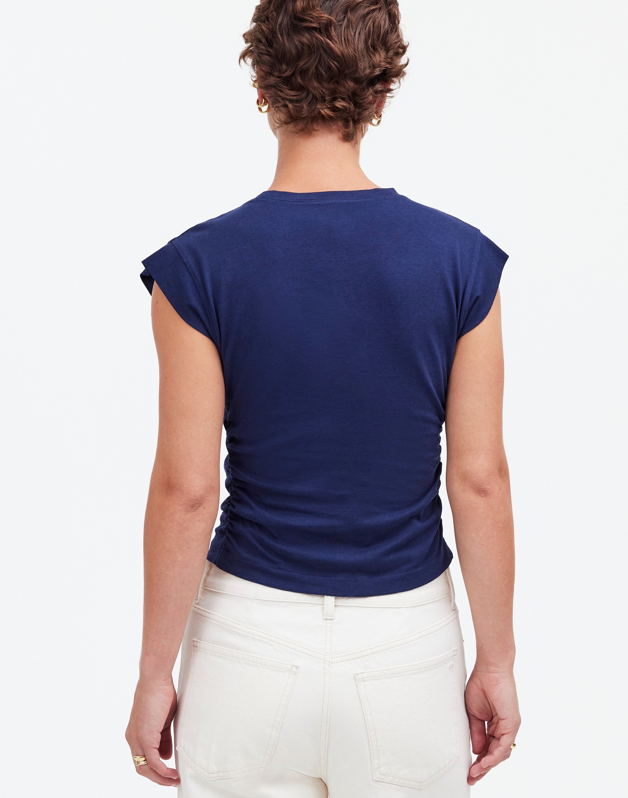 Side-Cinch Muscle Tee