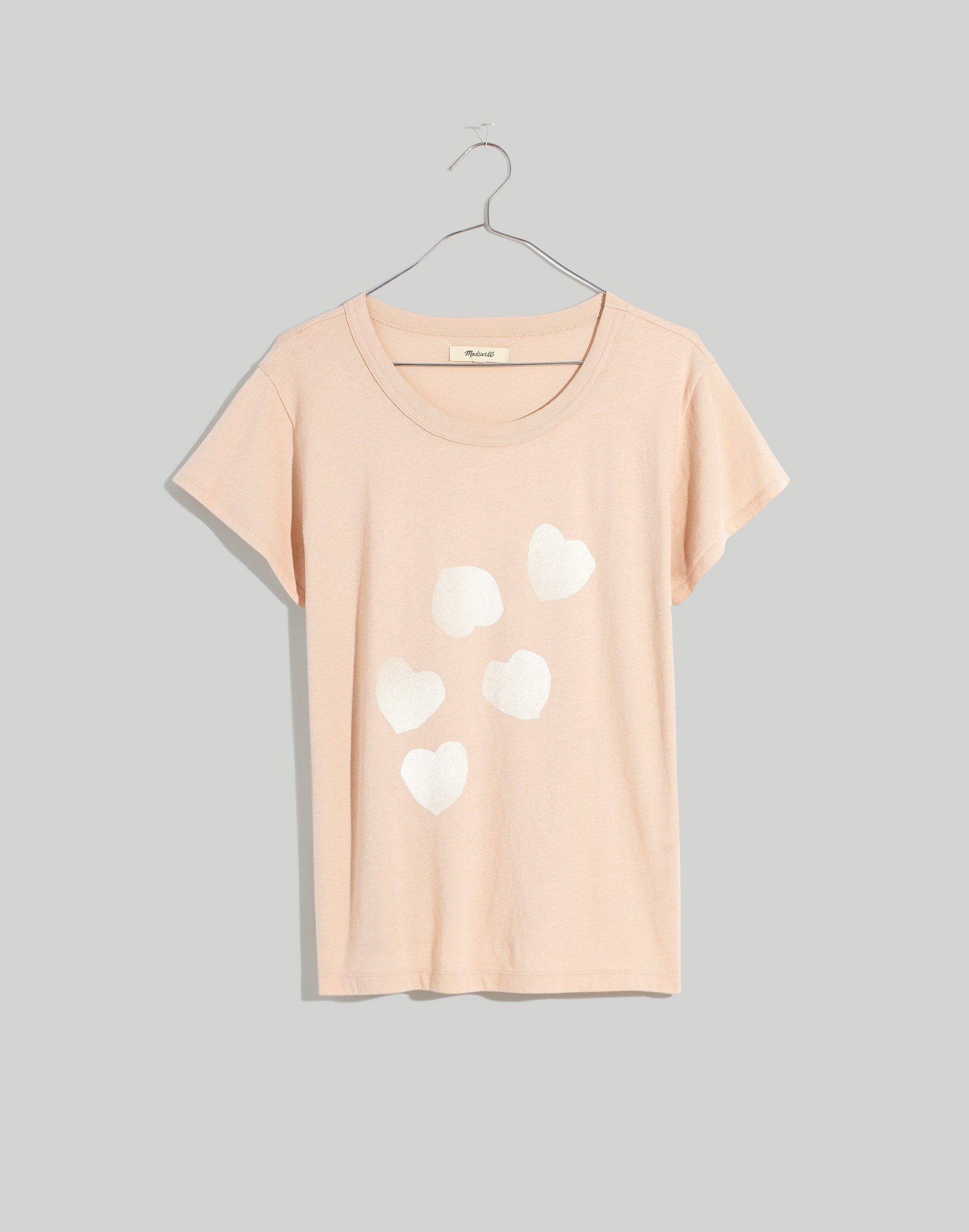 Paper Hearts Softfade Cotton Perfect Vintage Tee