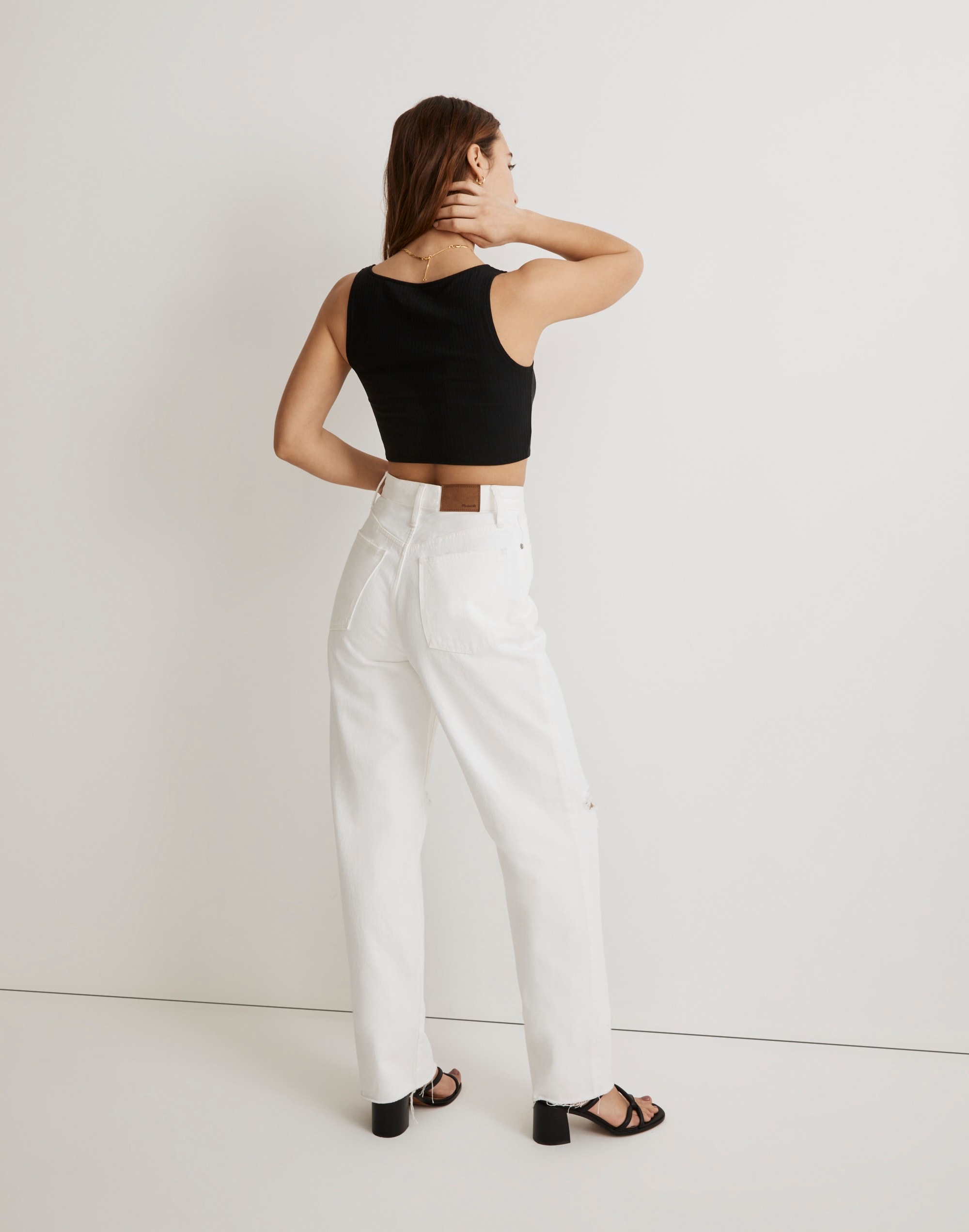 Ribbed Bralette Tank Top