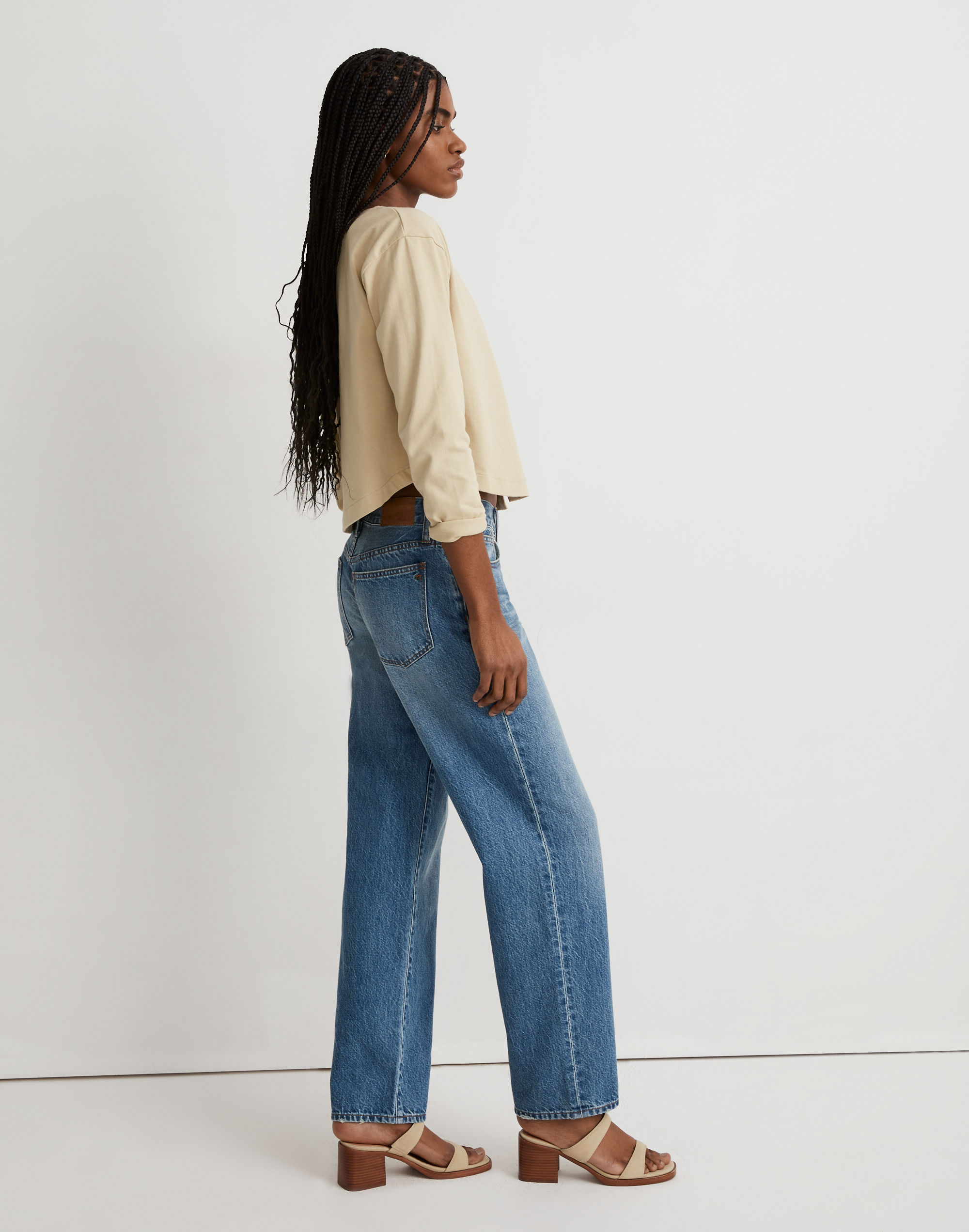 Boxy Button-Front Crop Cardigan