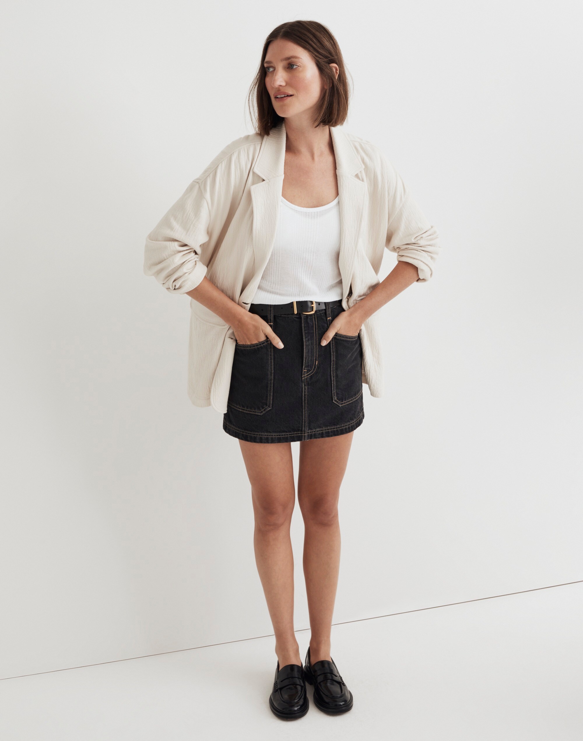 Rumpled Terry Blazer