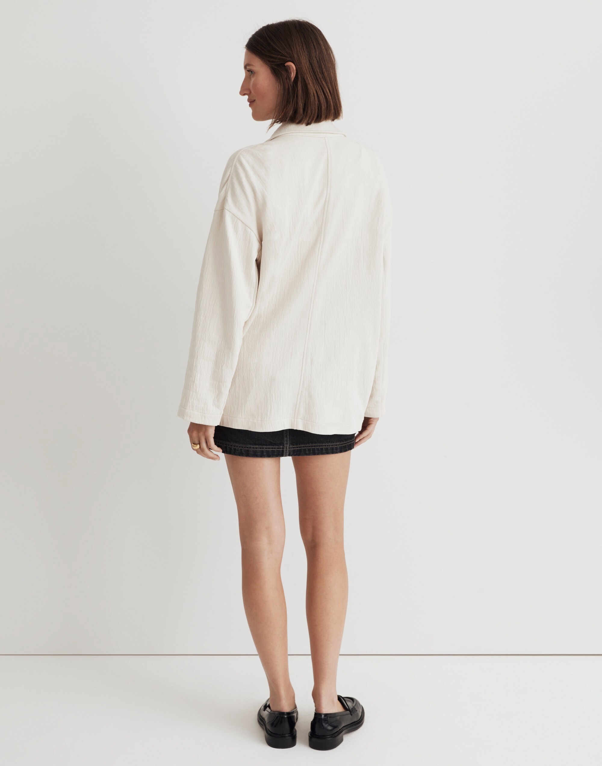 Rumpled Terry Blazer